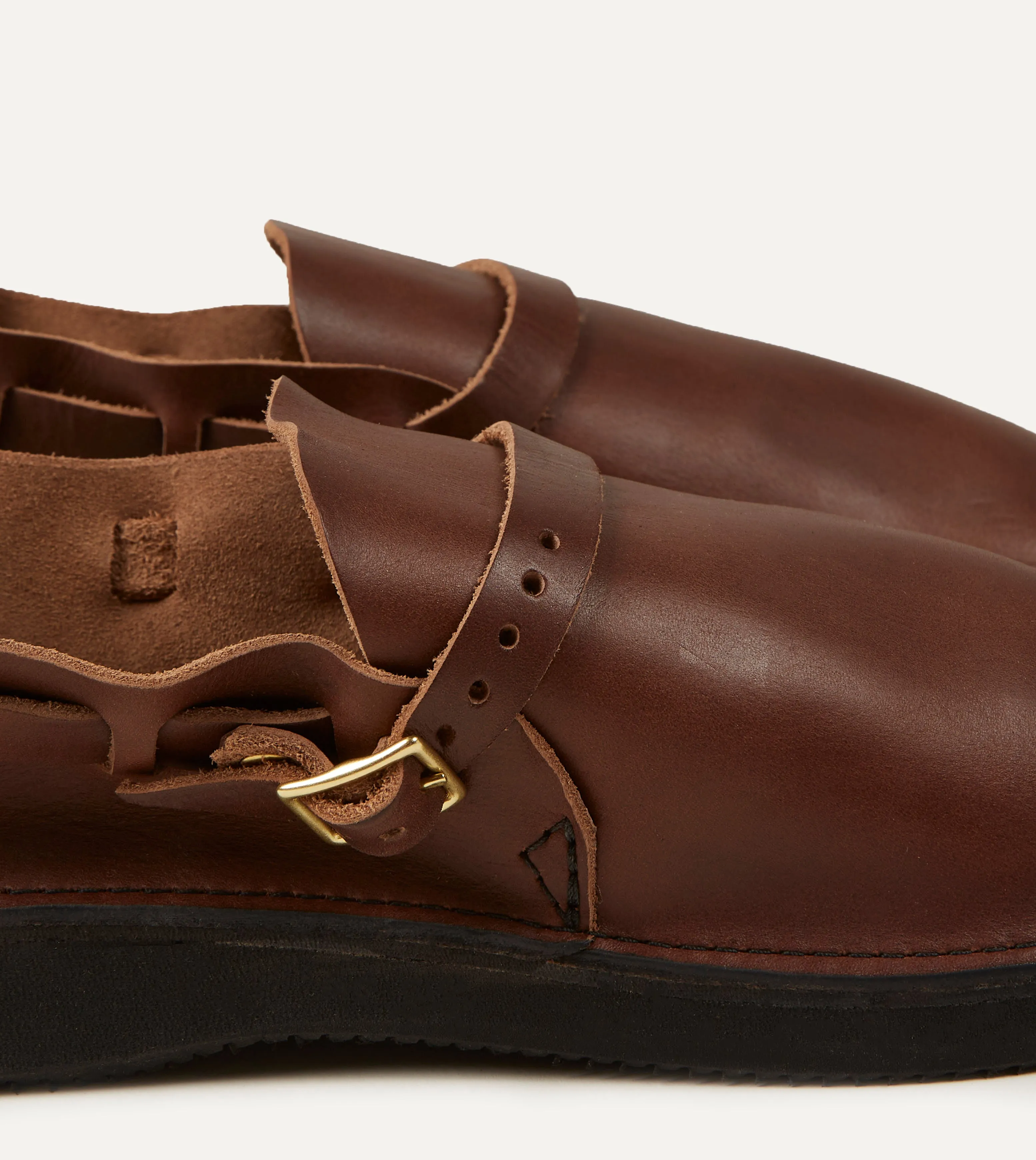 Aurora for Drake's Middle English Brown Full Grain Leather Shoe agility - improvement - level satisfying