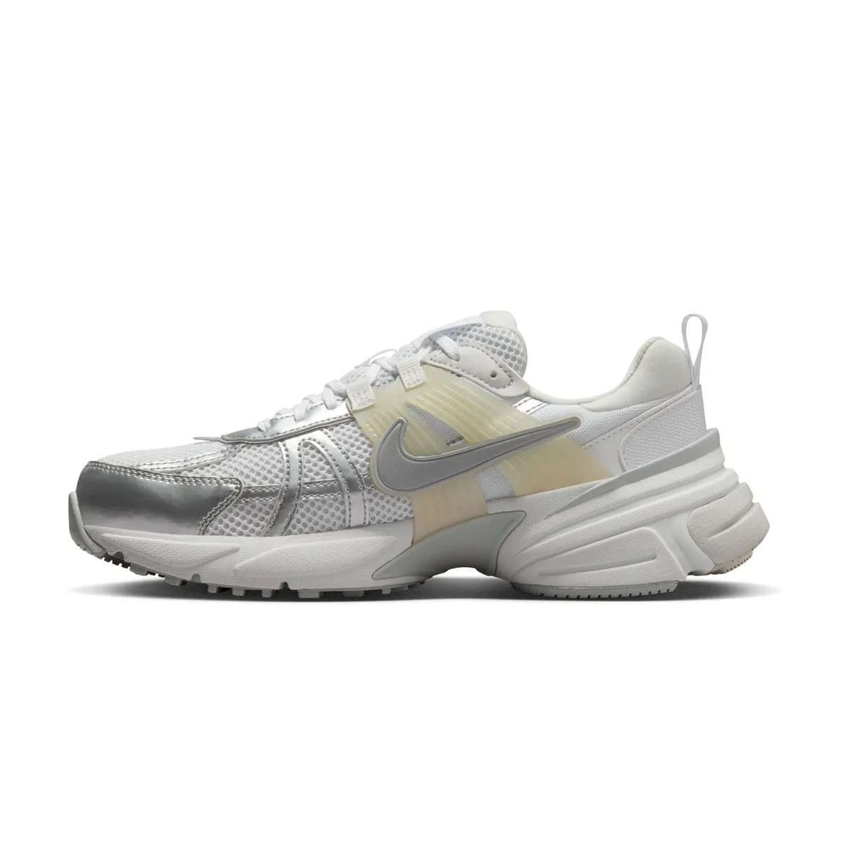 Trendy Wmns V2K Run 'Metallic Silver White'