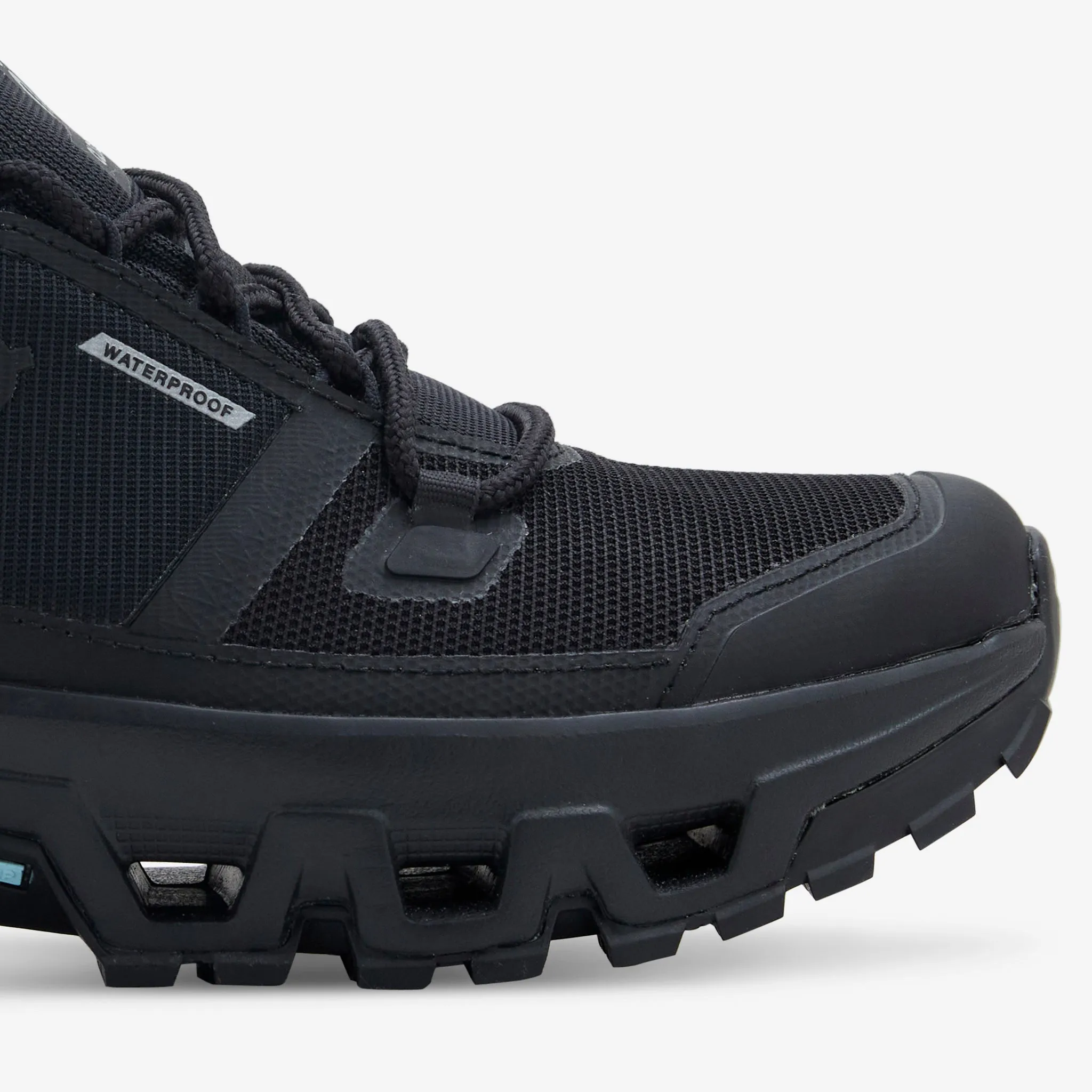 Women's Cloudrock Low Waterproof Black | Black Minimal Pressure