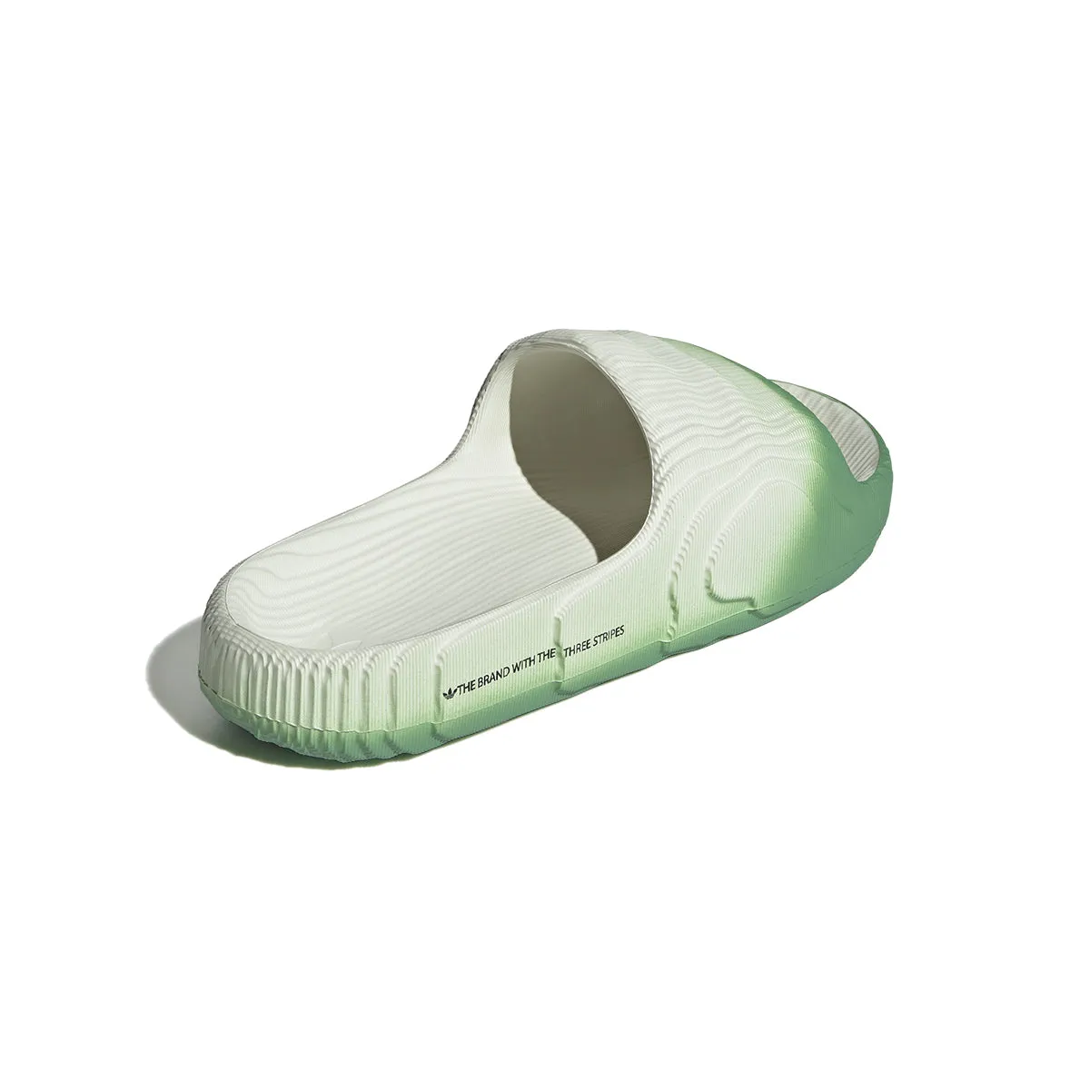 Adilette 22 'Ivory Preloved Green' Story Glow