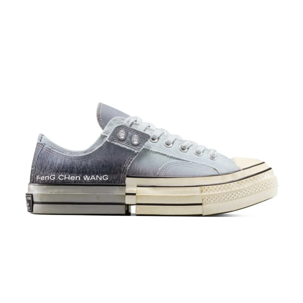   Feng Chen Wang 2-in-1 Chuck 70 Low Top 'Dove Grey' Harbor Mood Gym Quick