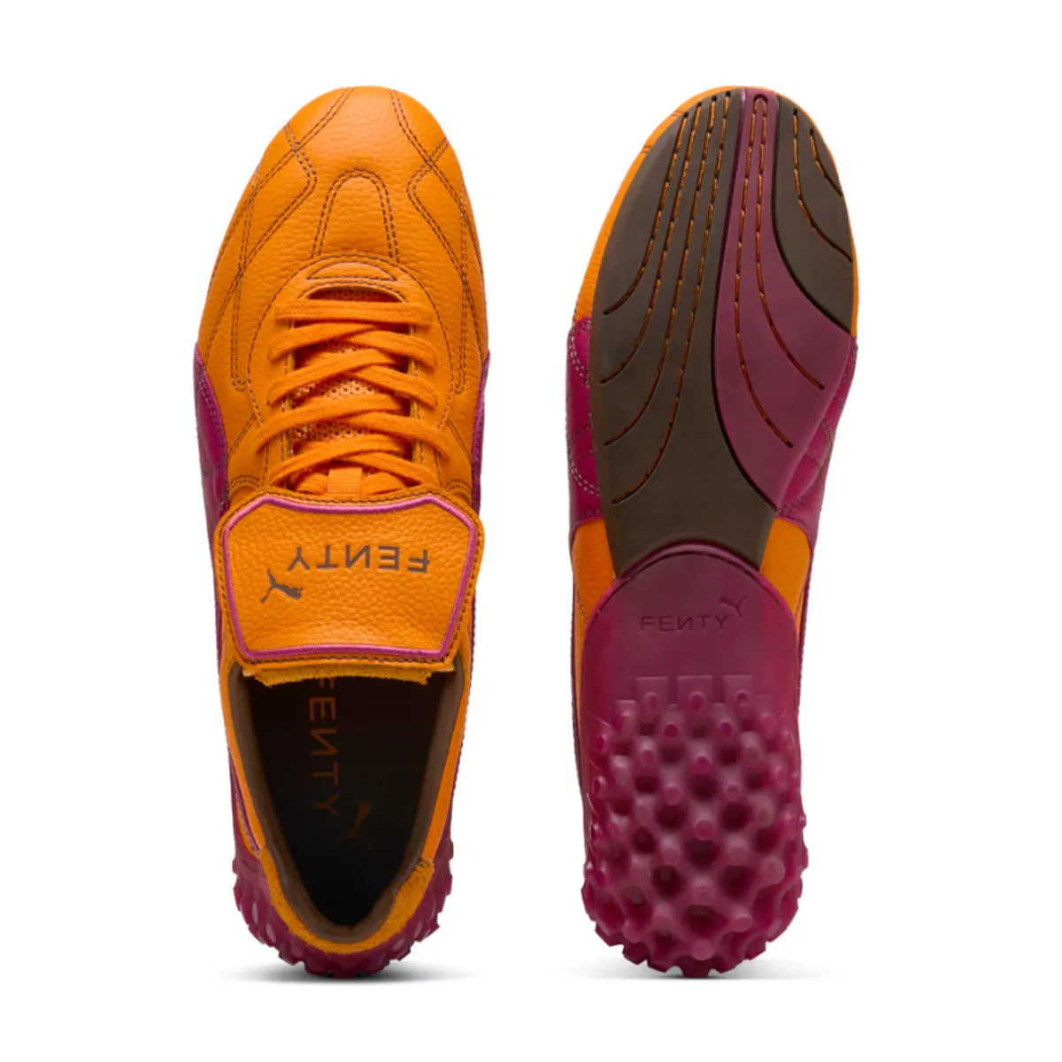   FENTY Avanti LS Stitched 'Pumpkin Pie Pinktastic' Stretchable Material Ultra Light Trail Running