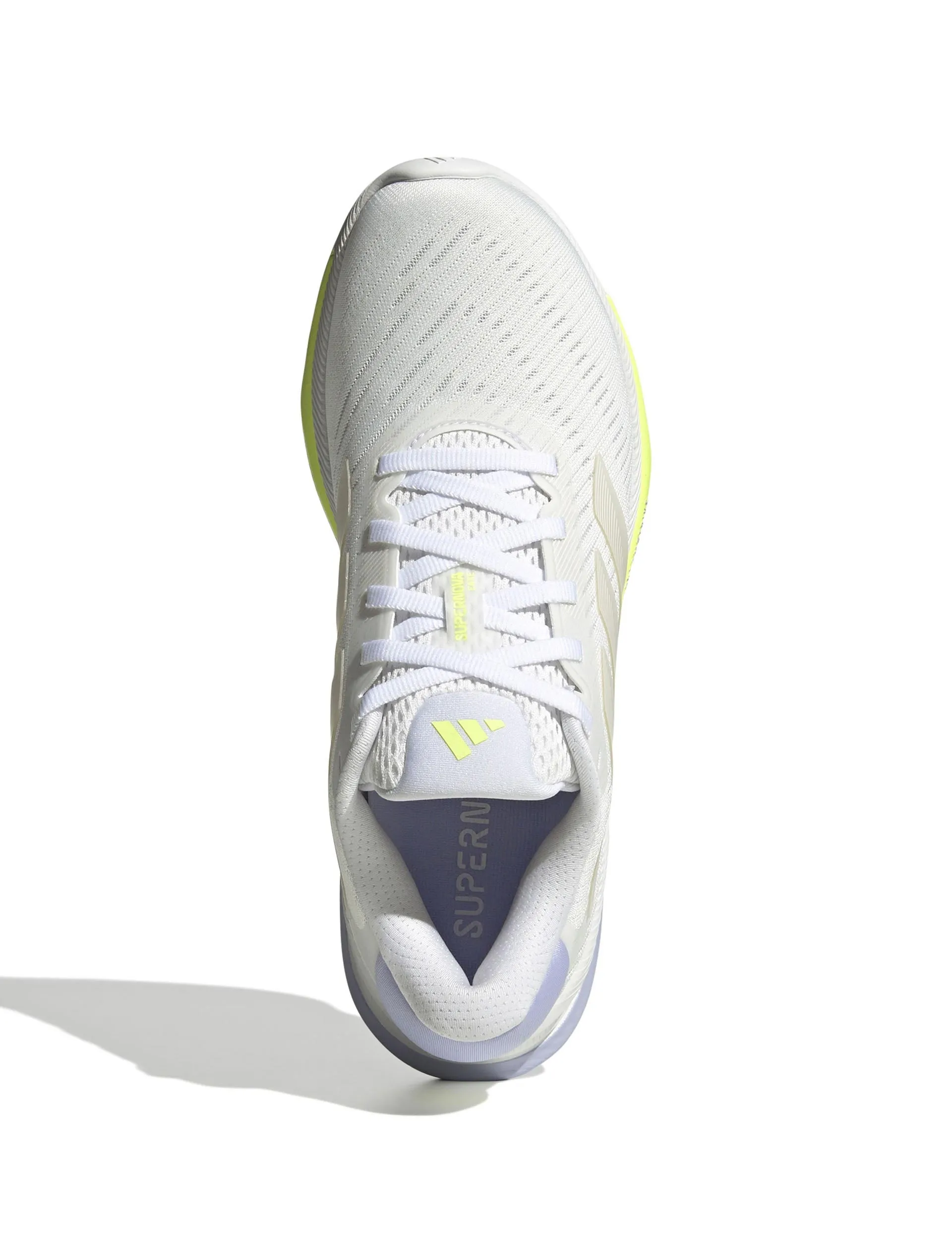 Supernova Ease Shoes - Cloud White/Zero Metalic/Violet Tone shoe inserts