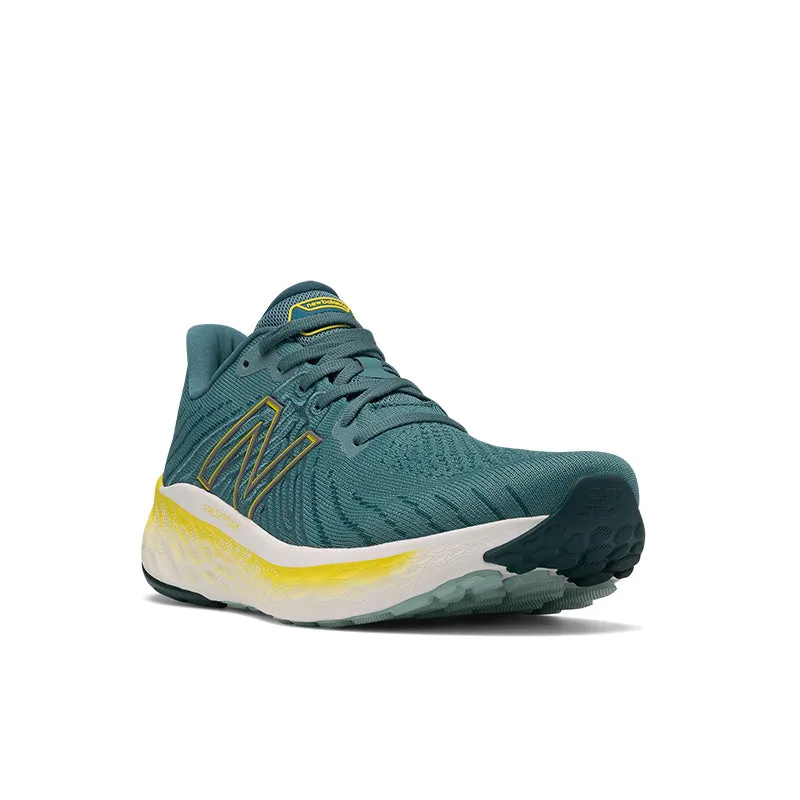 Spring running freshness Reliable Quality Fresh Foam X Vongo v5 - Deep Sea with Sulphur Yellow - Men's
