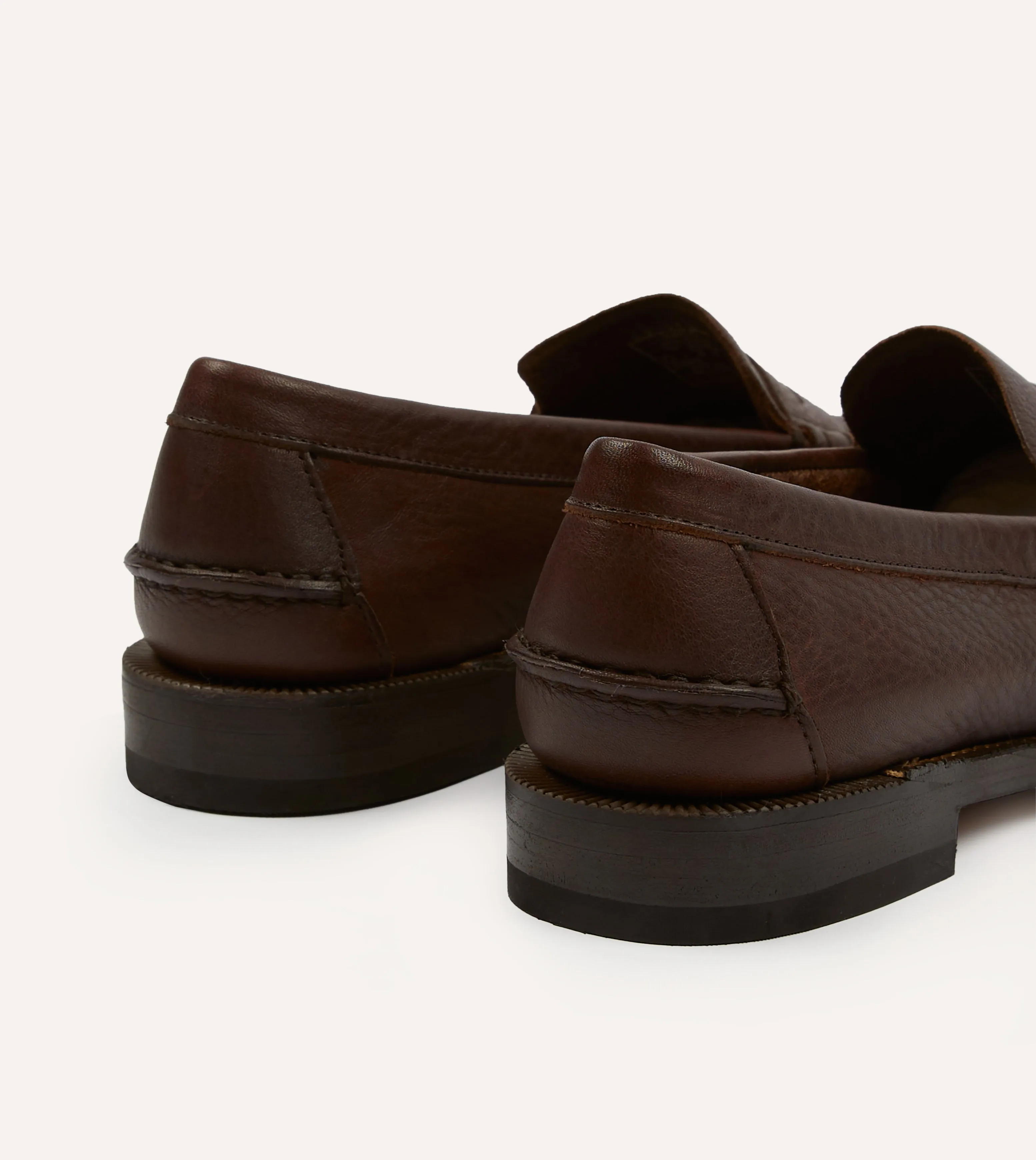 Drake's by Sebago Citysides Dan Bison Leather Loafer sport - wear