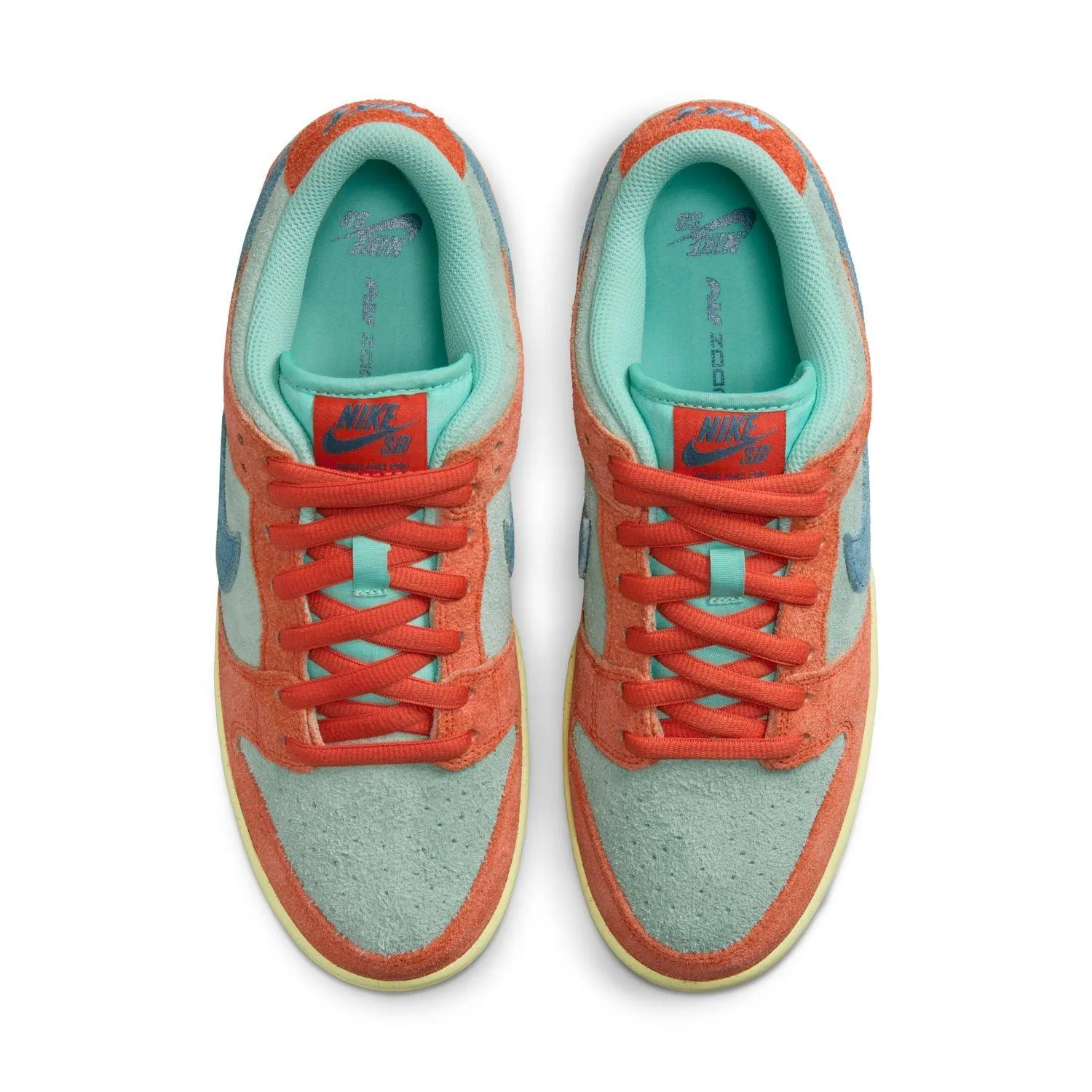 SB Dunk Low Premium 'Orange Emerald Rise' Star Edge