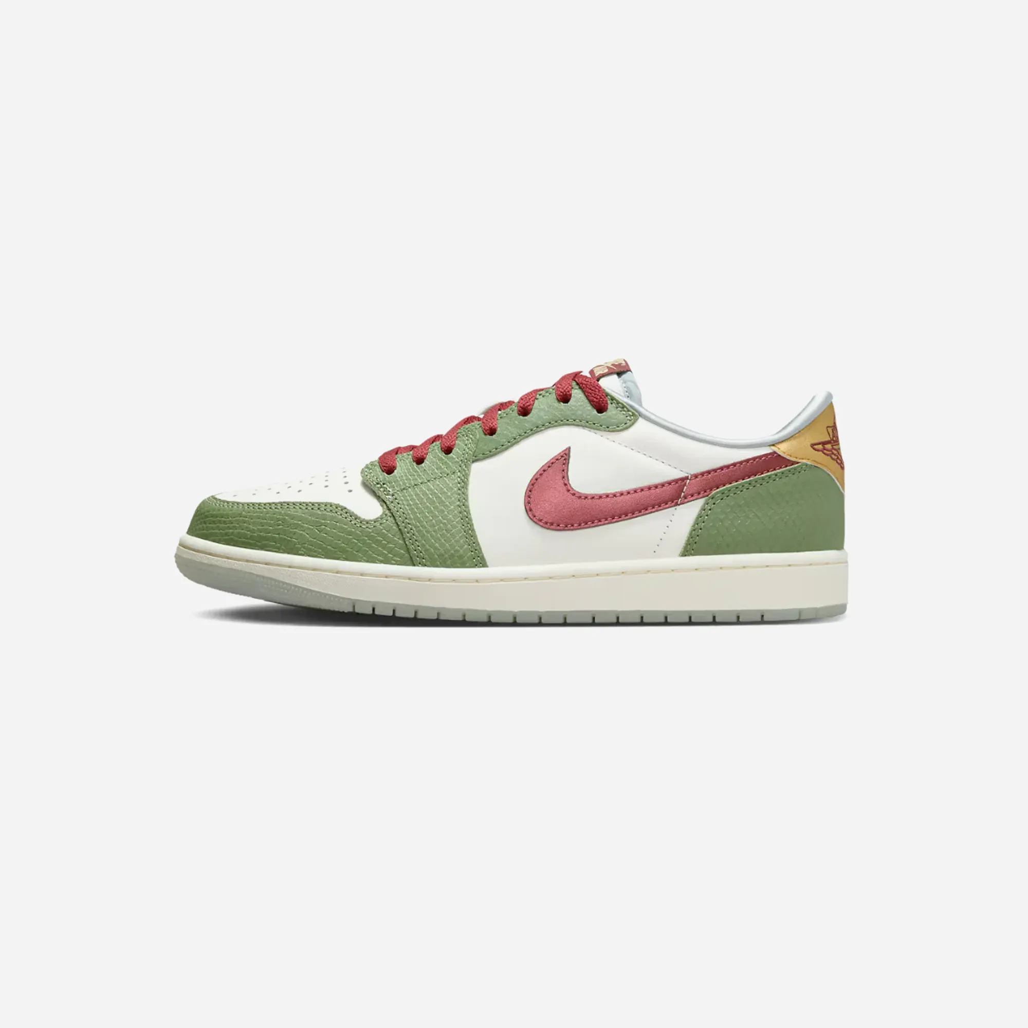 Elastic Lacing Rubber Traction Pods Nike Jordan 1 Retro Low OG Year of the Dragon (2024)