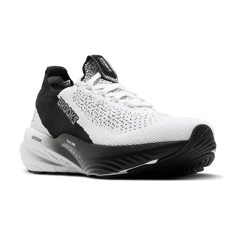 Women's Glycerin Stealthfit 22 White/Grey/Black Anti Abrasion weight - conscious shoes