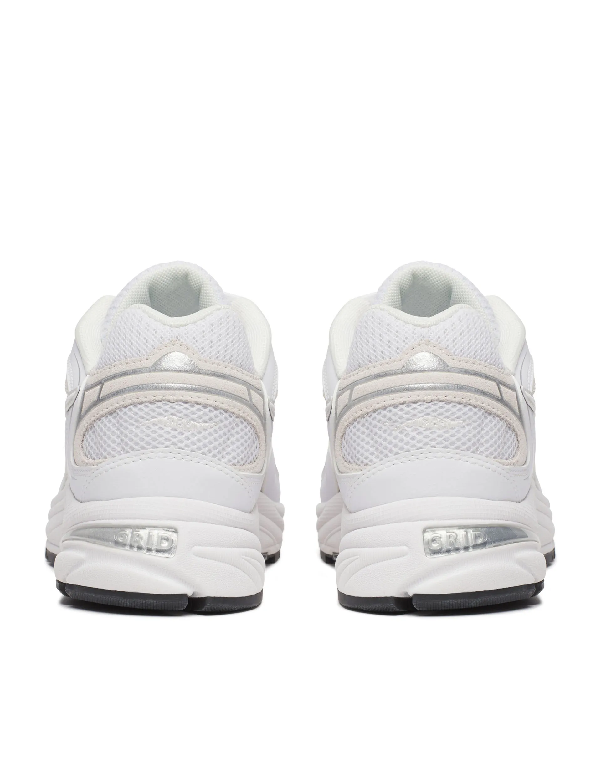 Grid Jazz 9 Suede - White/Off White Wide Support