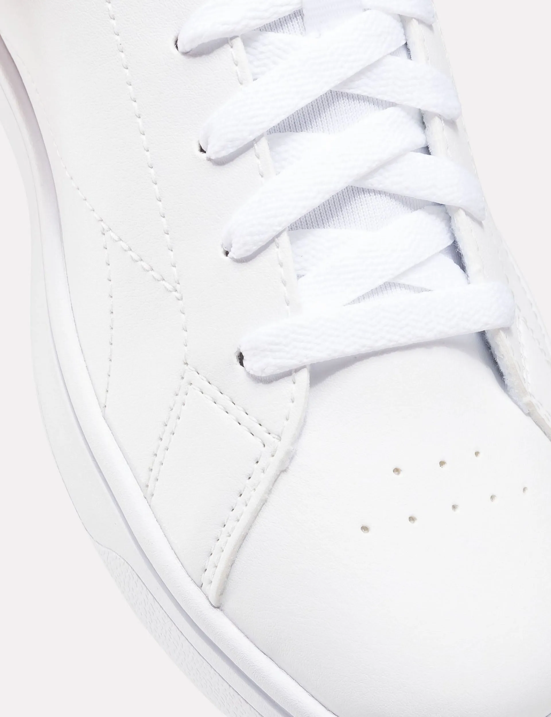 Court Clean Sneakers - White/Rose Gold Air Flow