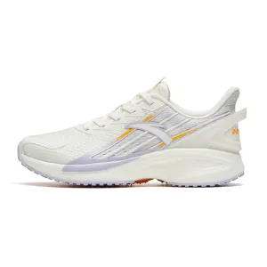 ANTA Women's Cushioning & Rebound Gazelle 3.0 Running Shoes running on a dirt path