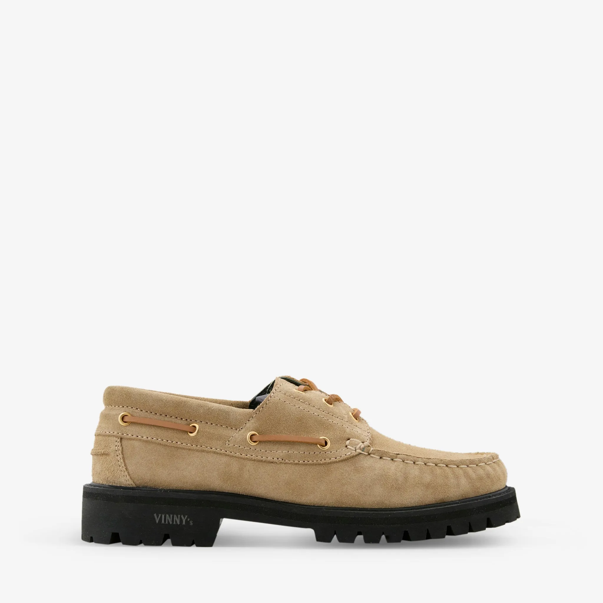 Cafe Style Aztec Boat Shoe Sand