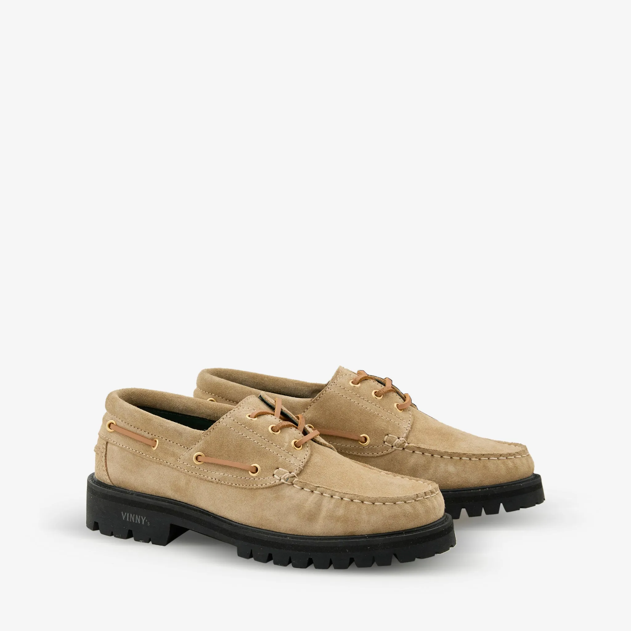 Driving Comfort Foot Wellness Aztec Boat Shoe Sand