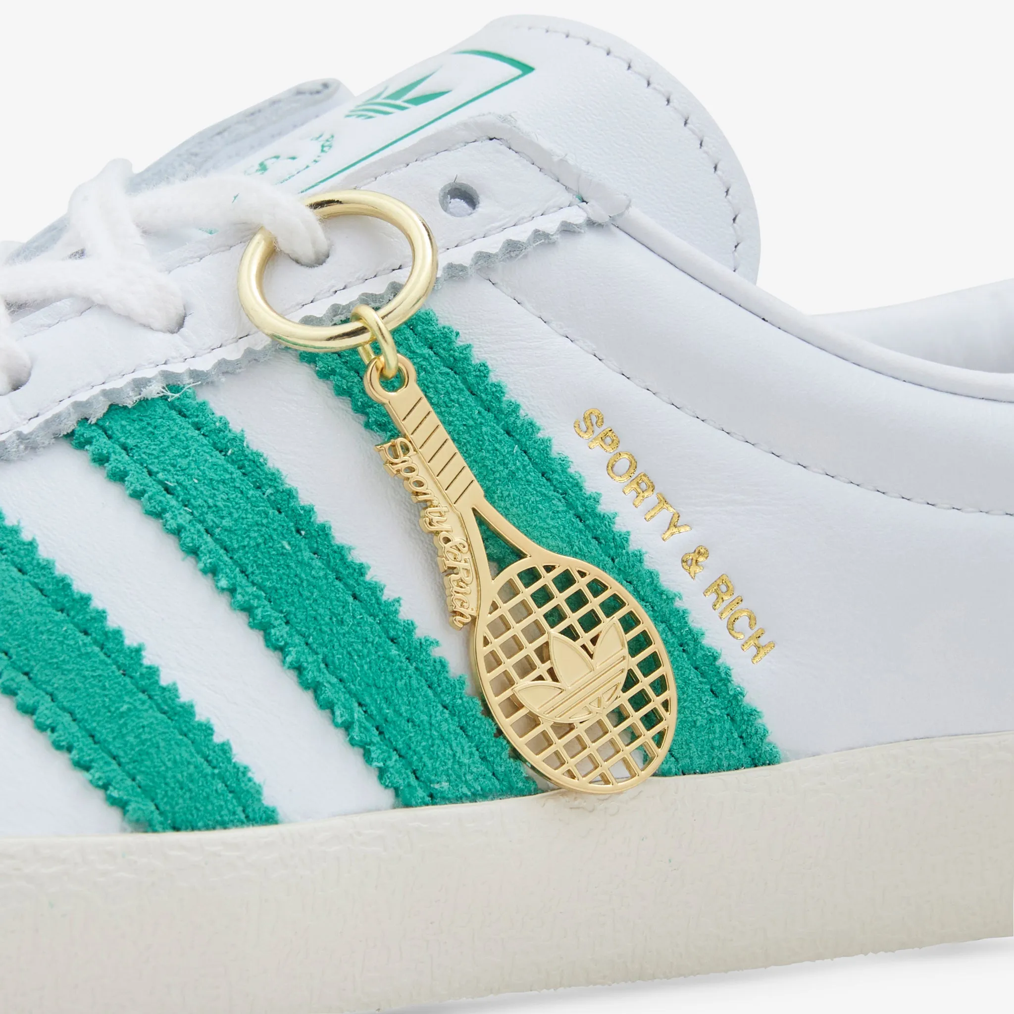 Sporty & Rich x Women's Blanc Cloud White | Off White | Court Green cool material Street Proof
