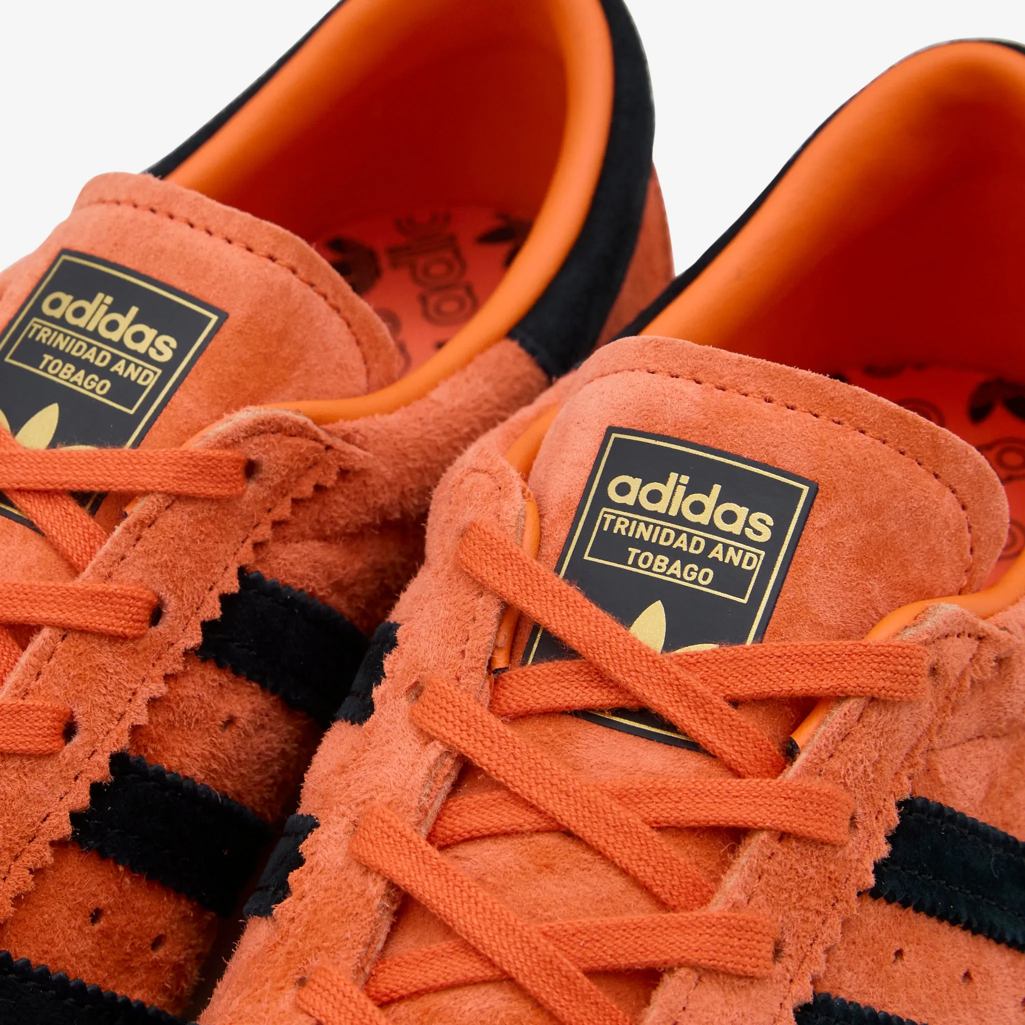 Trinidad And Tobago Orange | Core Black | Gum Walkable Fit