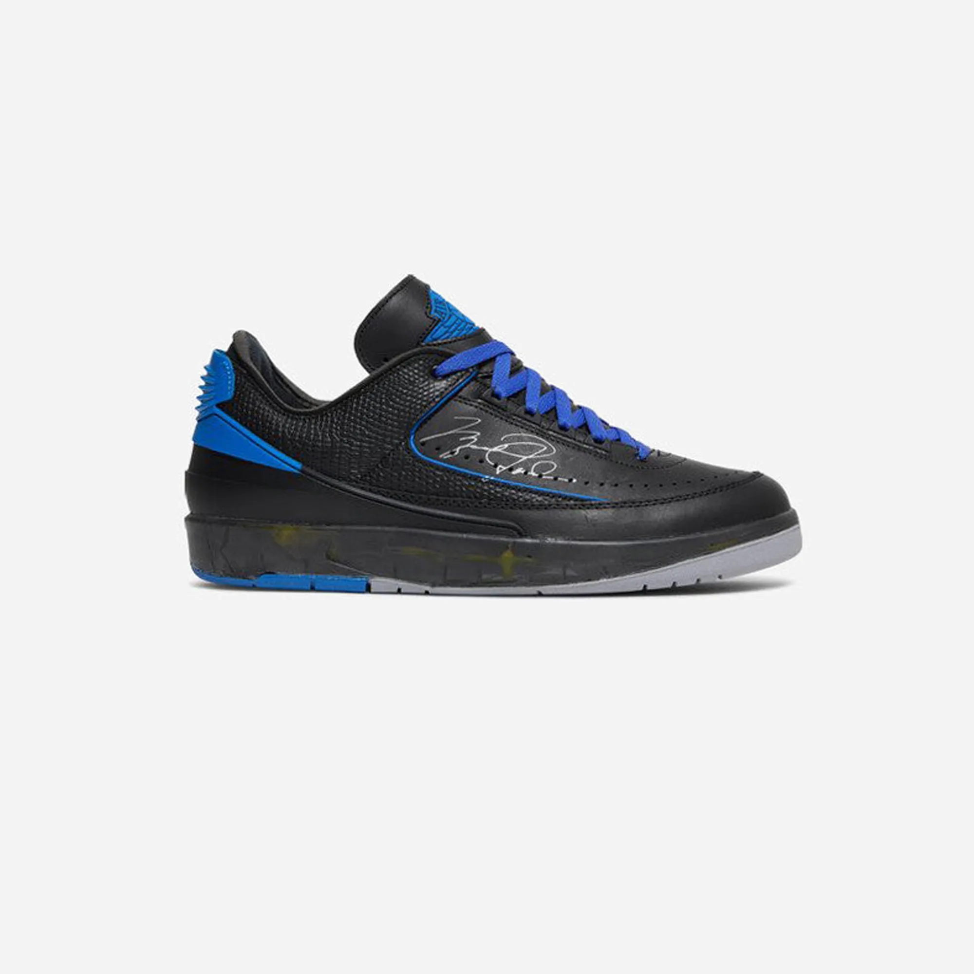 Urban Cool Ground Contact Sole JORDAN 2 RETRO LOW SP OFF-WHITE BLACK BLUE