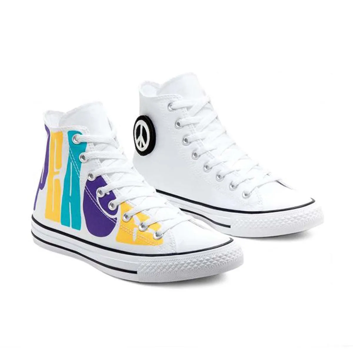 Chuck Taylor All Star Hi 'Empowered Peace' Sweat Resistant Indoor Fitness Easy To Clean