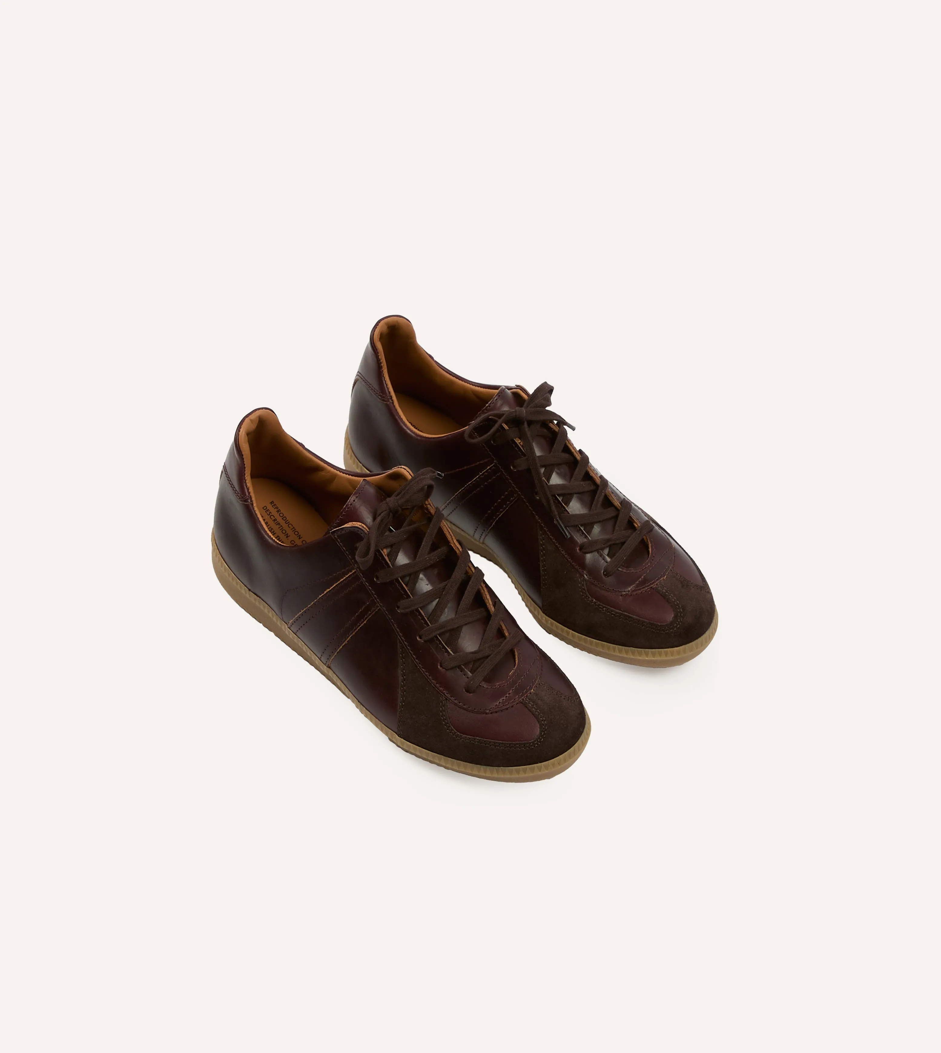 Reproduction of Found Brown Germany Military Trainer therapeutic