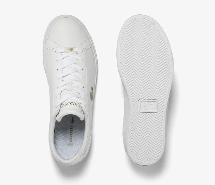 Stretchable Material Comfy Walking Men's Lacoste Lerond Pro 123 3 CMA (White)