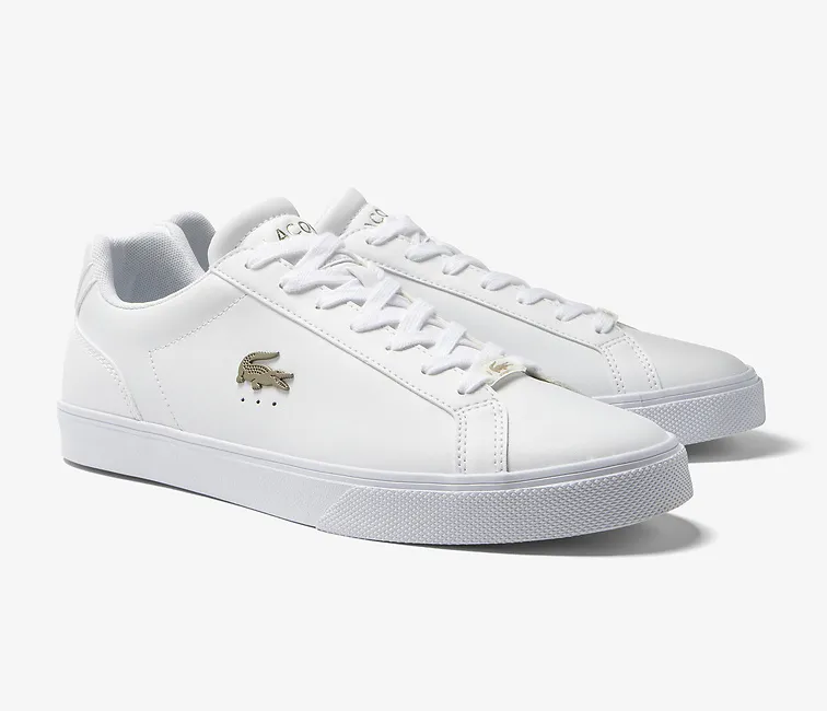 Men's Lacoste Lerond Pro 123 3 CMA (White) Good Traction Vintage Cool