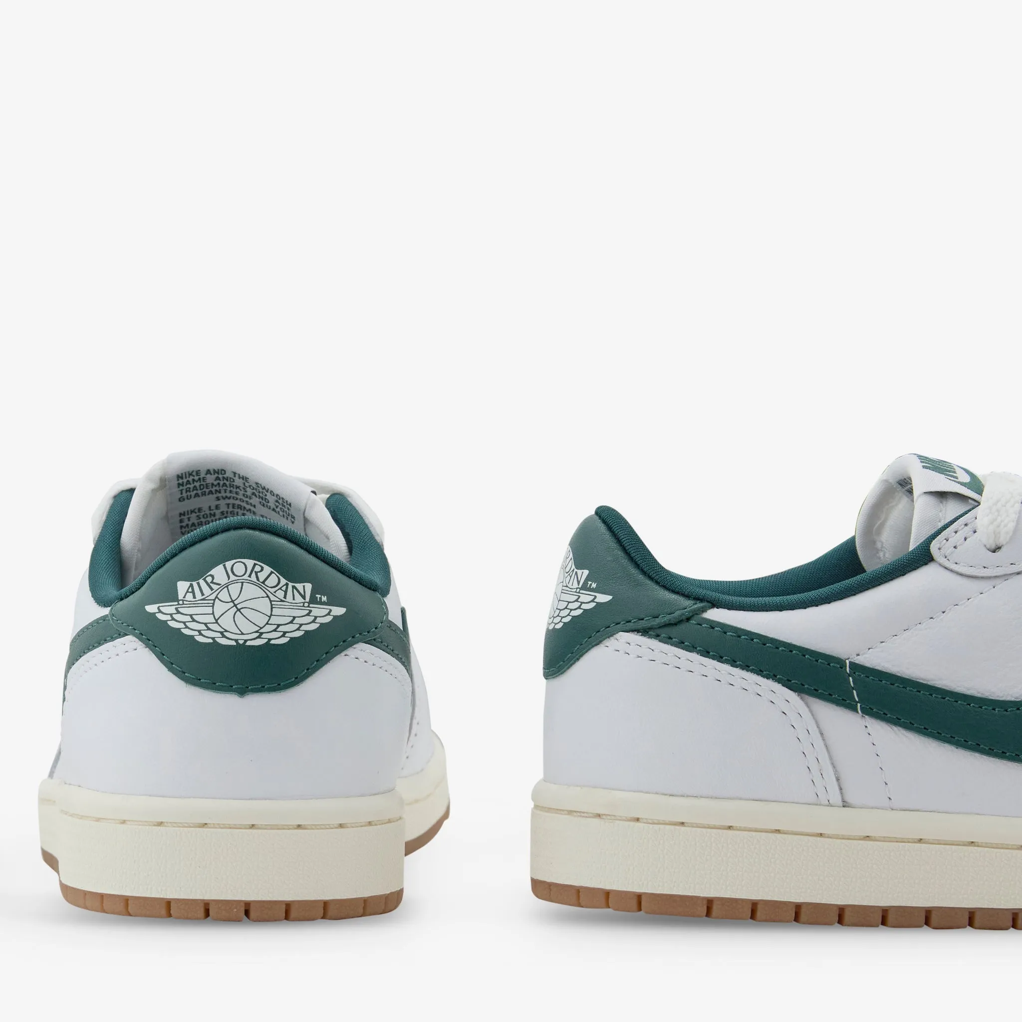 Sweat   wicking Leisure Fit Women's Air Jordan 1 Low OG White | Oxidized Green | Sail