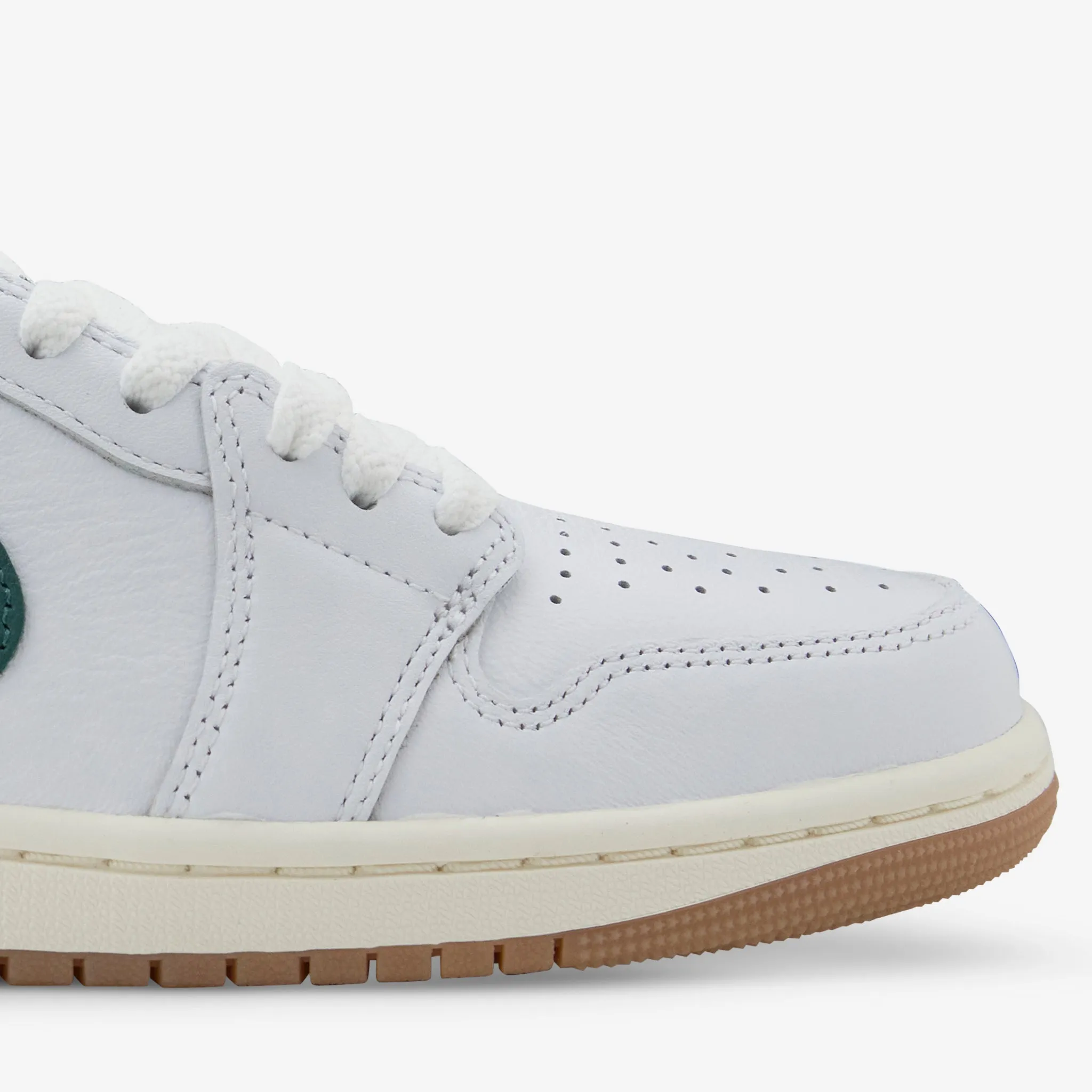 City Edge Women's Air Jordan 1 Low OG White | Oxidized Green | Sail