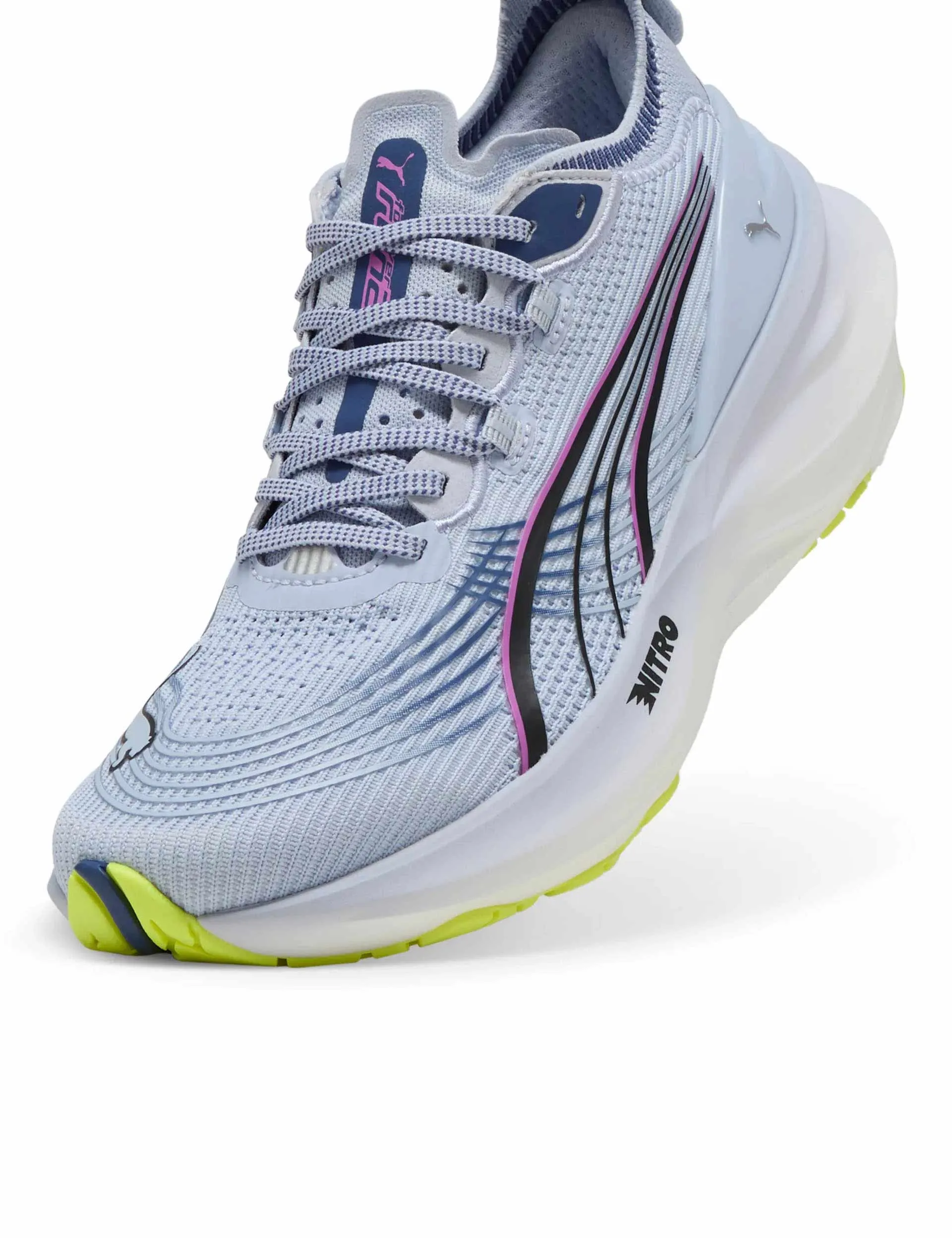Abrasion Resistant Panels ForeverRun NITRO 2 Running Shoes - Cool Weather/Yellow Alert