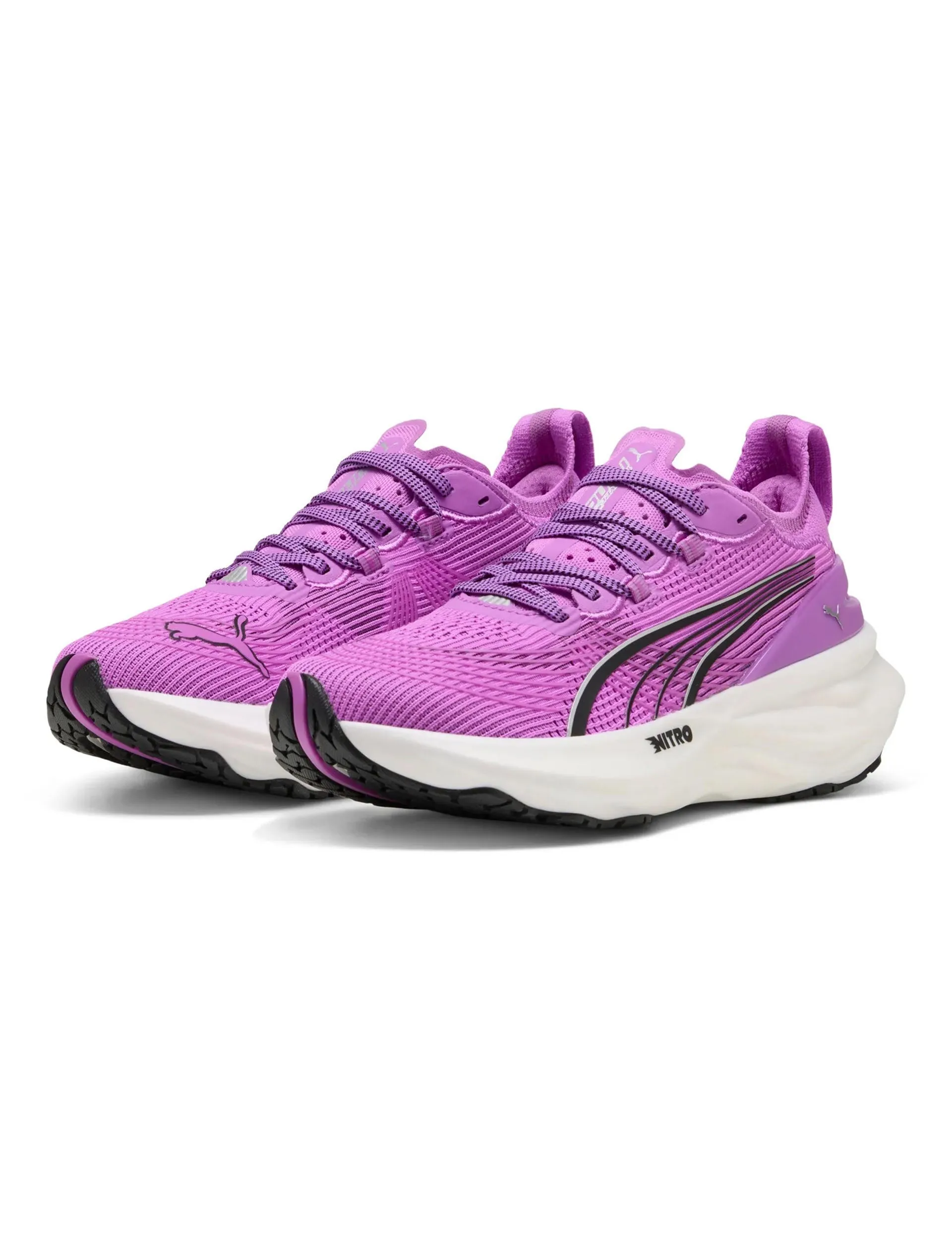 ForeverRun NITRO 2 Running Shoes - Pure Magenta/Black TPU plate