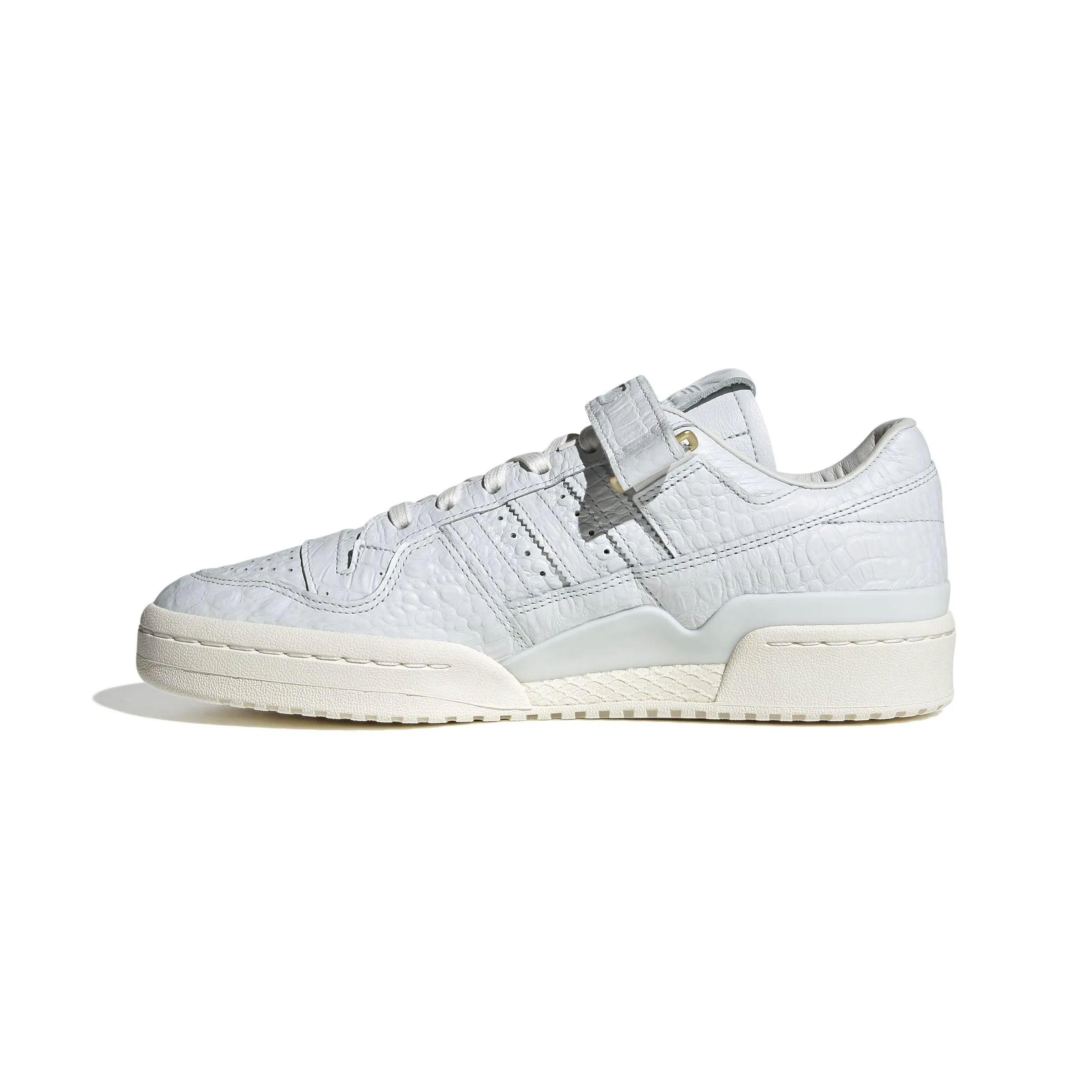 Forum 84 Low 'Crystal White' Breathable Road Trip Cotton Base