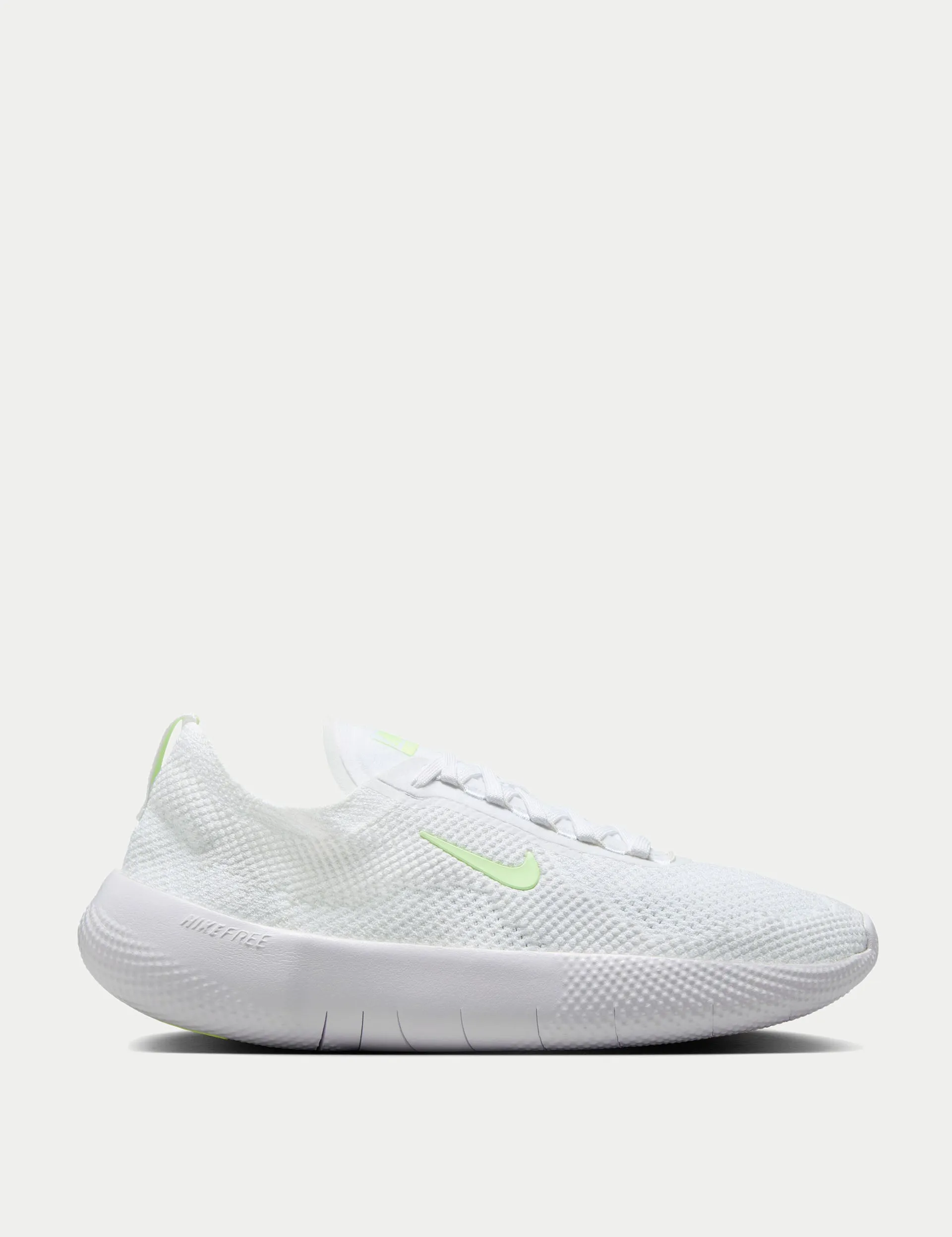 Breathable Upper Shoes Free 2025 Shoes - White/Barely Volt/Platinum Tint