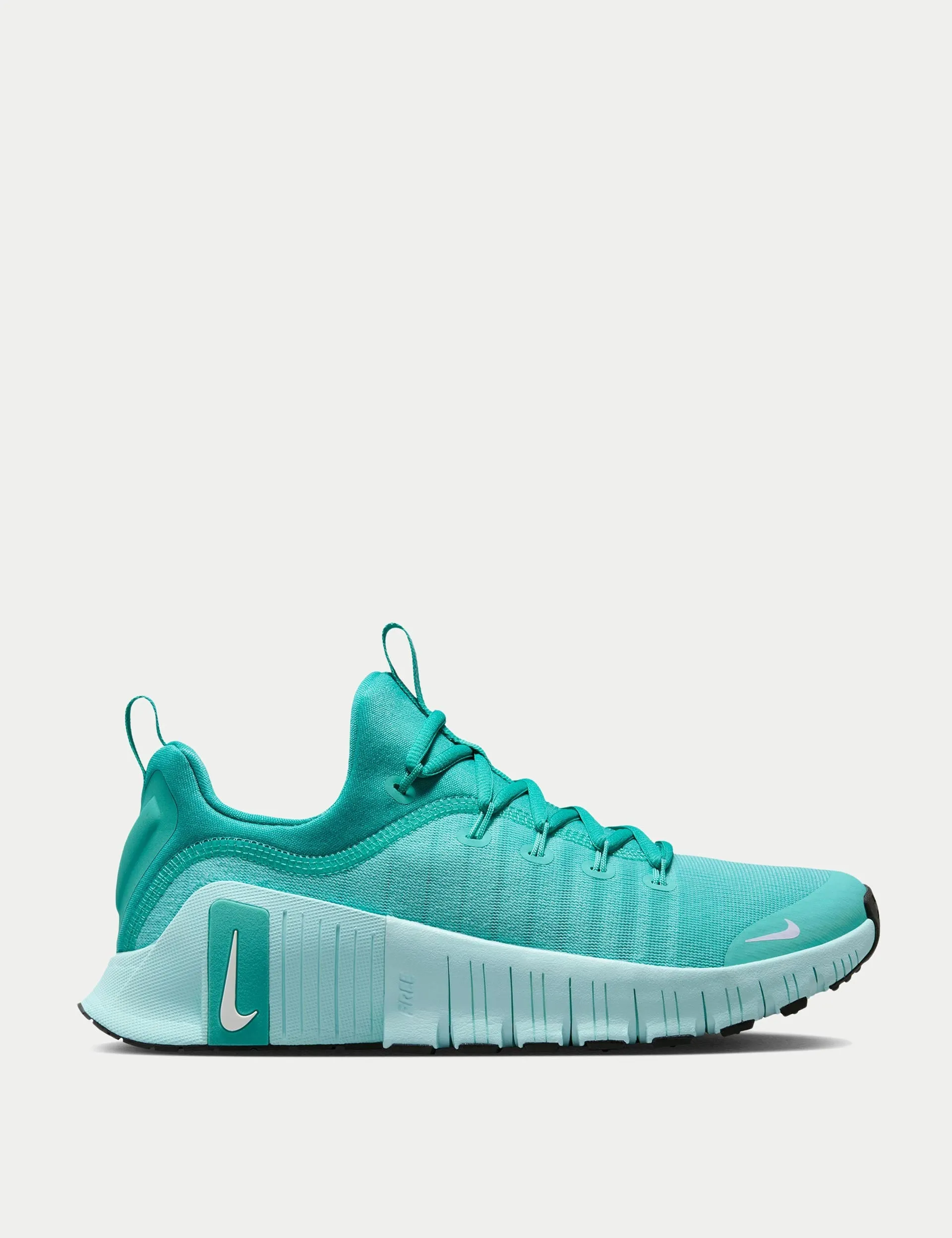Step Comfort Impact Diffusion Free Metcon 6 Shoes - Bleached Turquoise/White/Washed Teal