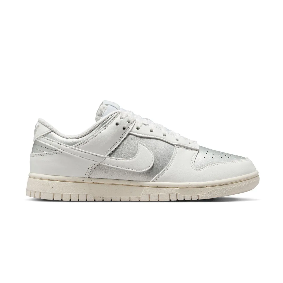 Matte Base Wmns Dunk Low Next Nature 'Metallic Platinum'