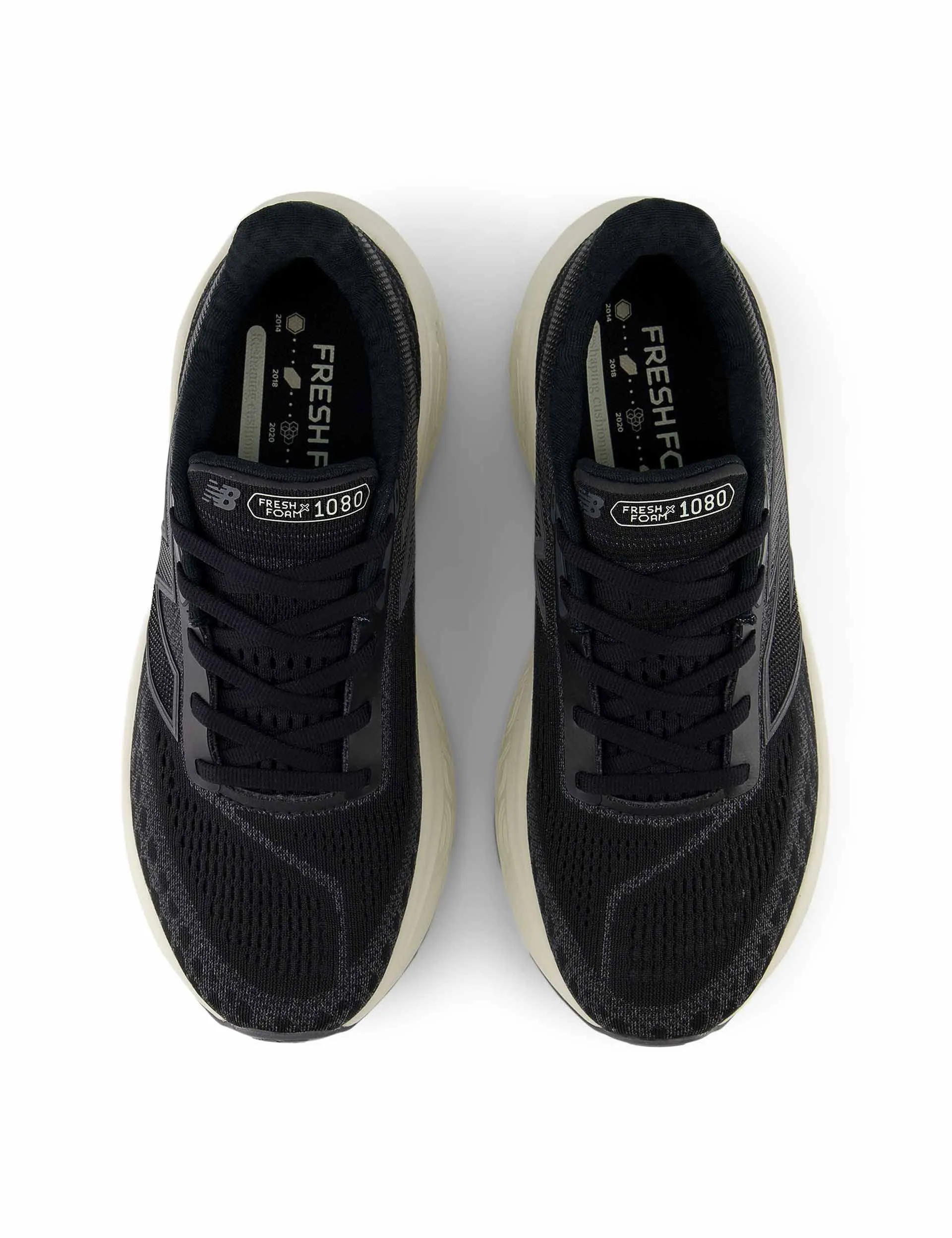 Fresh Foam X 1080 v14 Shoes - Black Gel Cushioning challenge