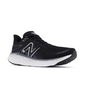 Fresh Foam X 1080v12 - Black with Thunder and White - Men's cloudy day running shoe circumstance breathable - straps