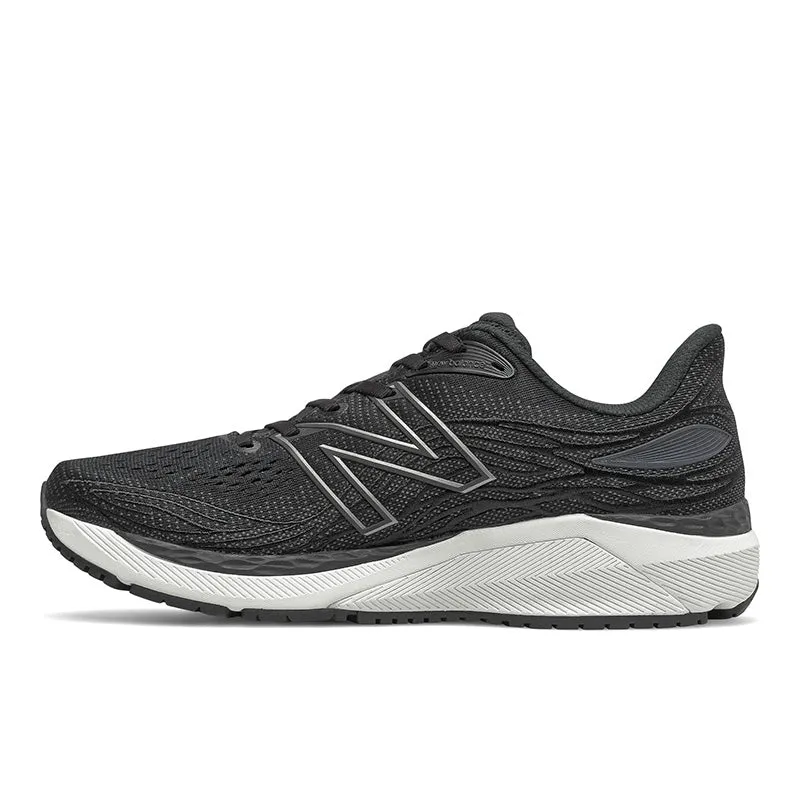Fresh Foam X 860v12 - Black with White - Men's running in rural areas