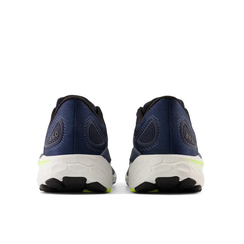 Fresh Foam X 860v13 - Navy with Dark Silver Metallic and Cosmic Pineapple - Men's Outdoor - exercise