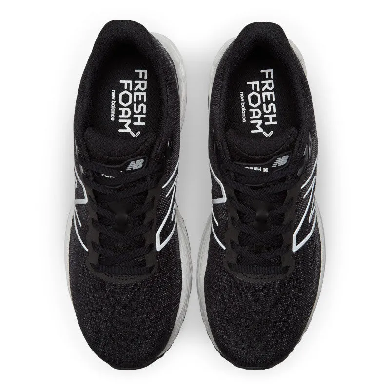 scratch - resistant - finish - toughness shoes road race Fresh Foam X 880v12 - Black with Lead and Light Aluminum - Men's