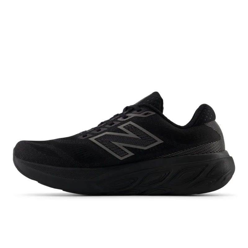 running in flat tracks shoes Calorie Counting Fresh Foam X 880v15 - Black with Black Metallic - Men's