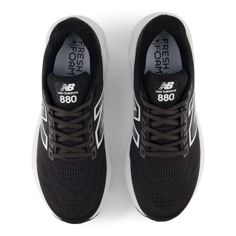 outdoor - athlete Fresh Foam X 880v15 - Black with White and Reflection - Men's