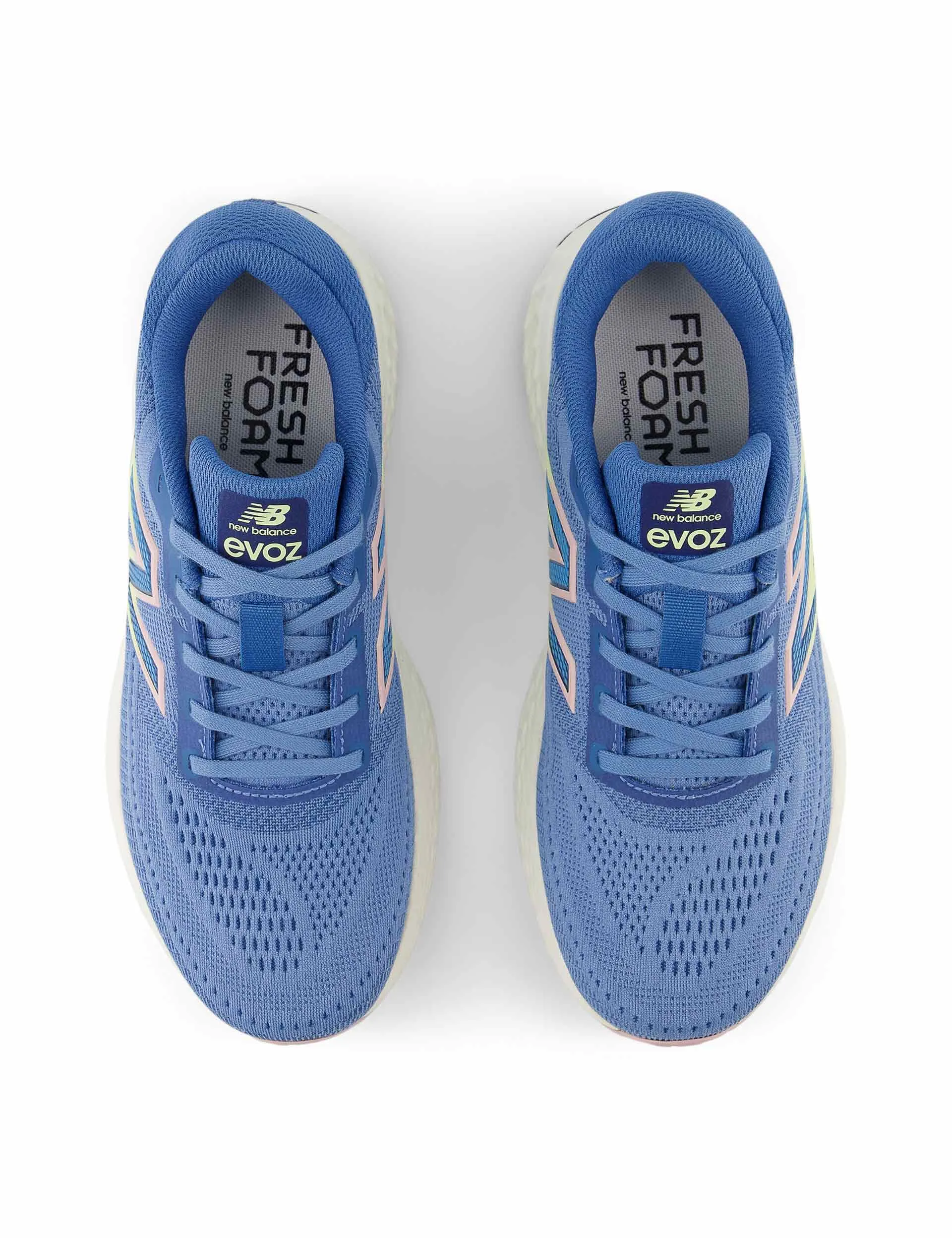 Fresh Foam X EVOZ v4 Shoes - Blue Laguna color - blue 5k - running shoes