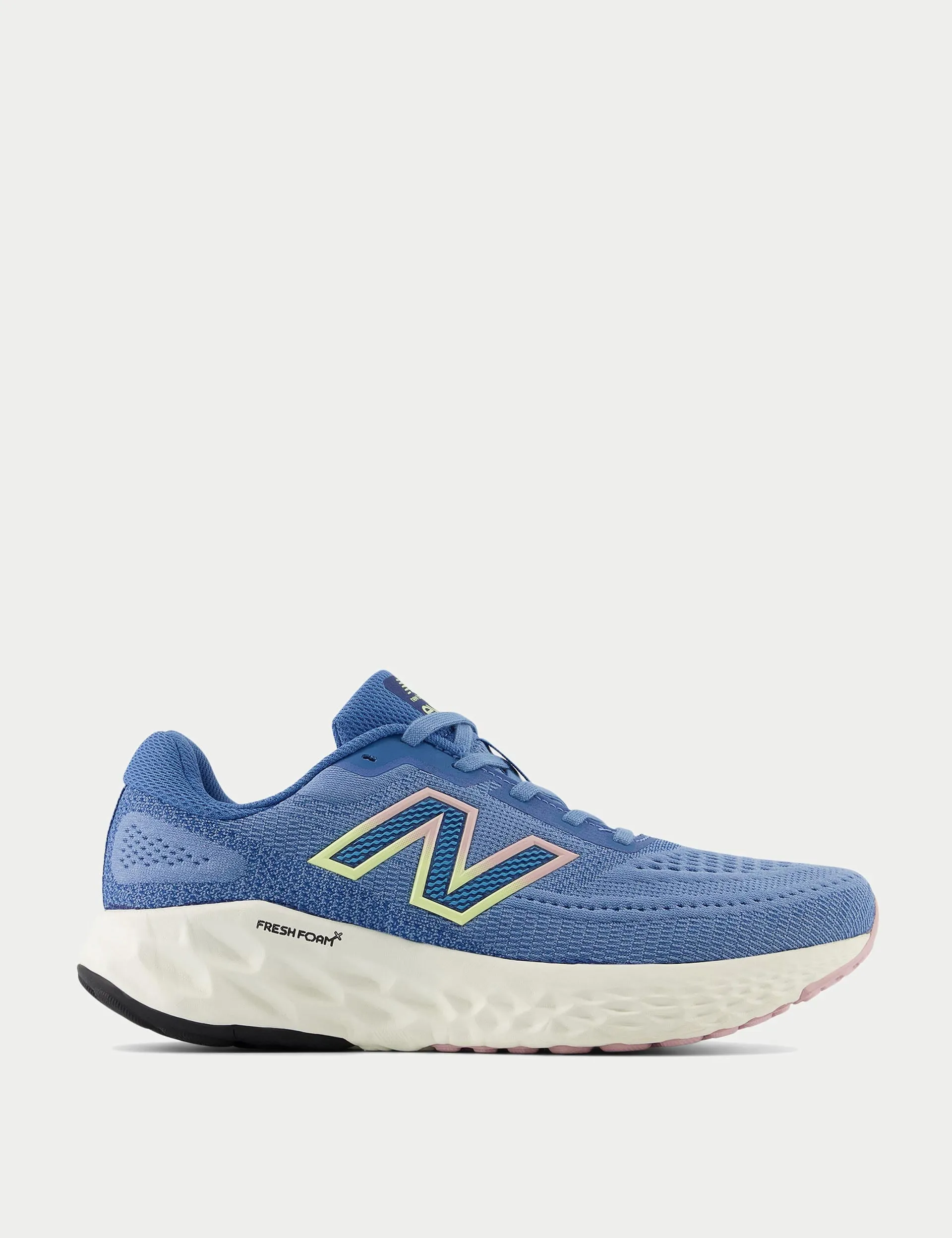 Fresh Foam X EVOZ v4 Shoes - Blue Laguna adjustable - strap - feature shoes full - marathon shoes