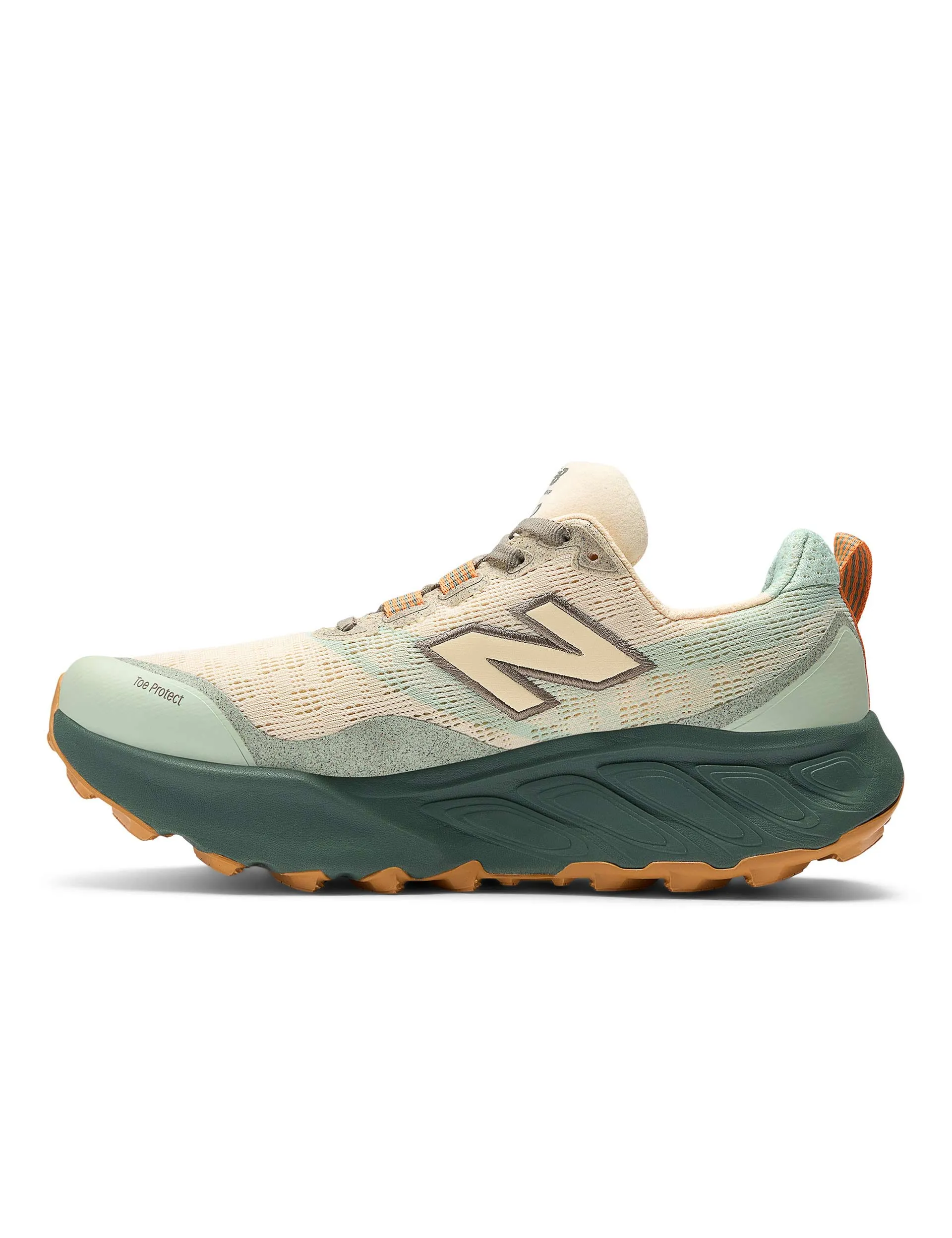 customizable running shoes non - branded running shoes Fresh Foam X Hierro v9 Shoes - Calcium/Dark Juniper