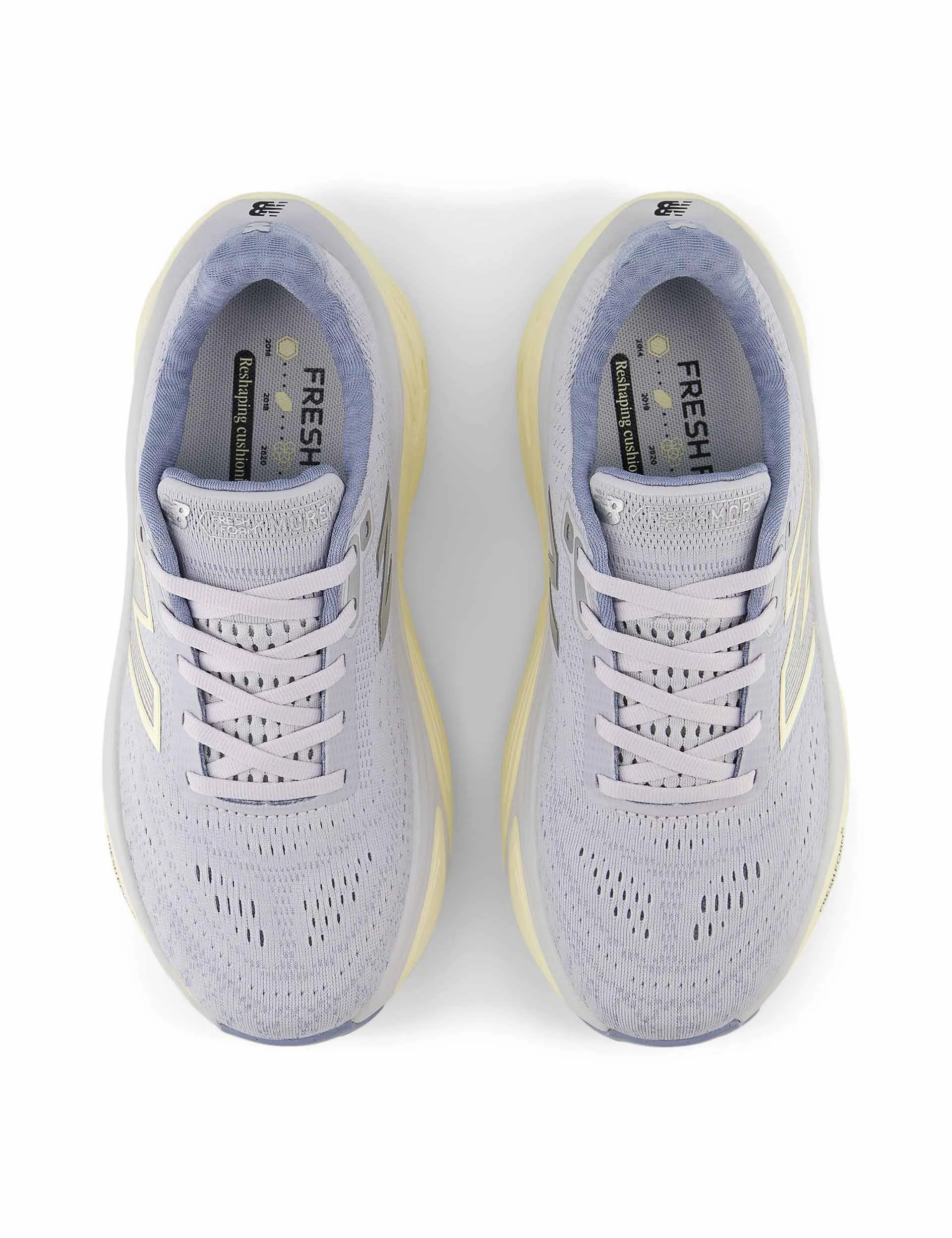 low - maintenance running in mountains Fresh Foam X More v5 Shoes - Pearl Grey