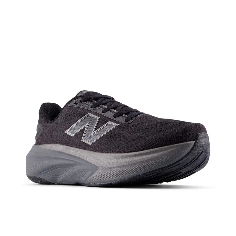 Fresh Foam X More v6 - Black with Castlerock and Black Metallic - Men's running - community