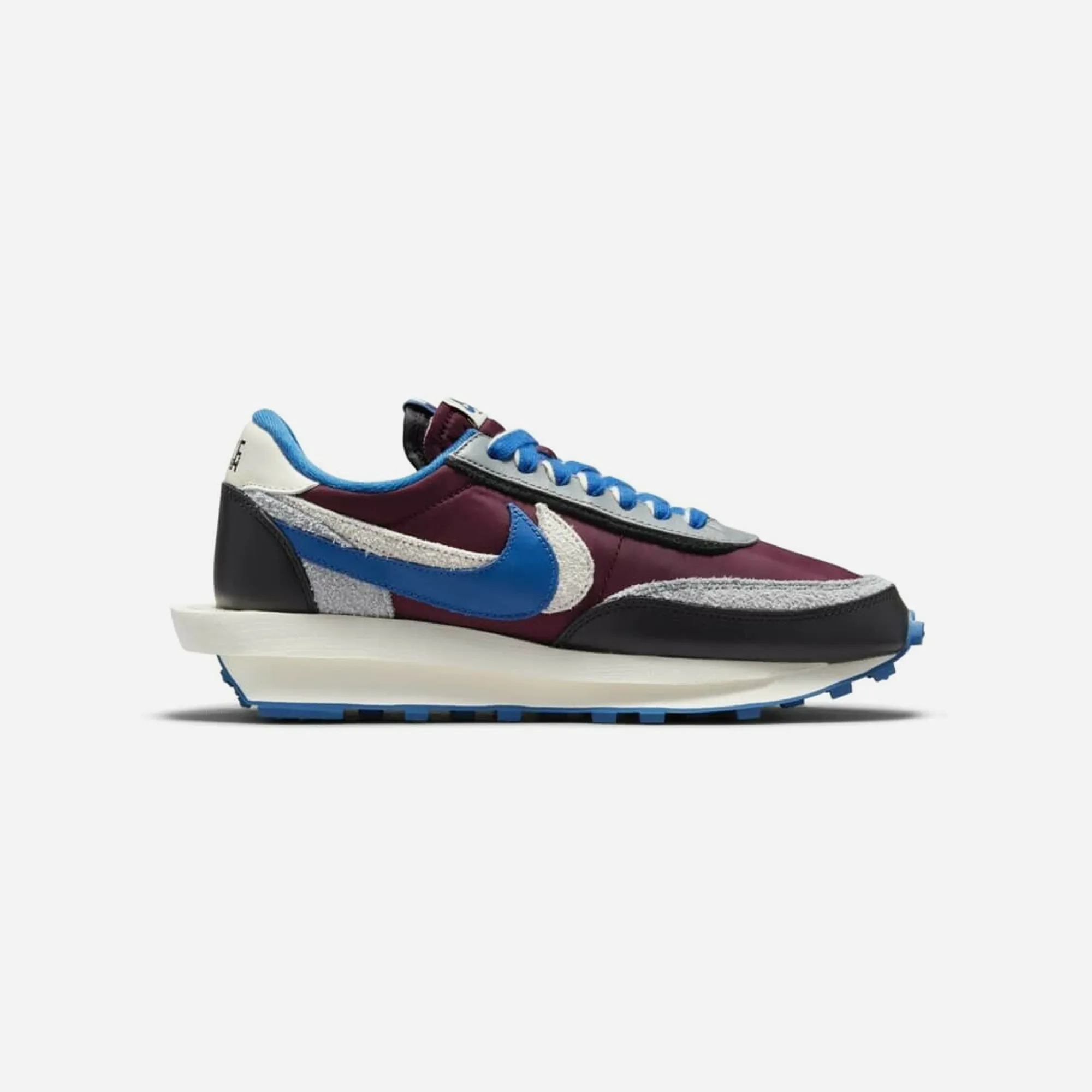 cushioning technology Padded Support Nike LD Waffle acai Undercover Night Maroon Team Royal