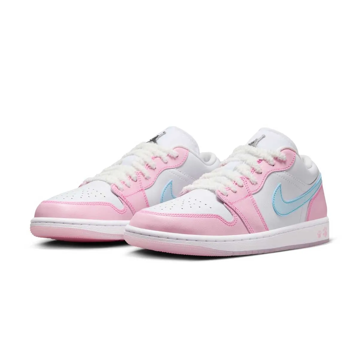 Wmns Jordan 1 Low SE 'Paw Print' Active