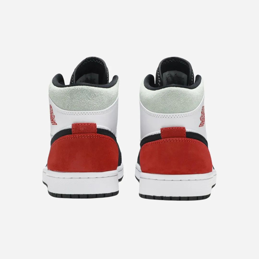 Work Life JORDAN 1 MID SE RED BLACK TOE