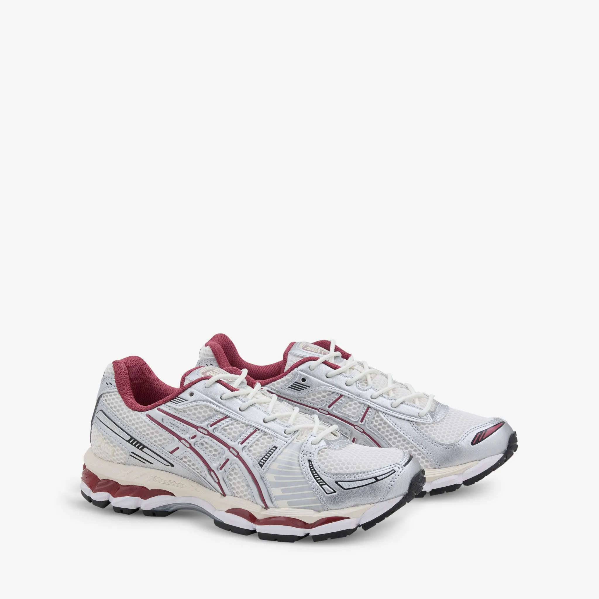 Shock   Absorbing Fun run Gel-Kayano 12.1 Cream | Pure Silver