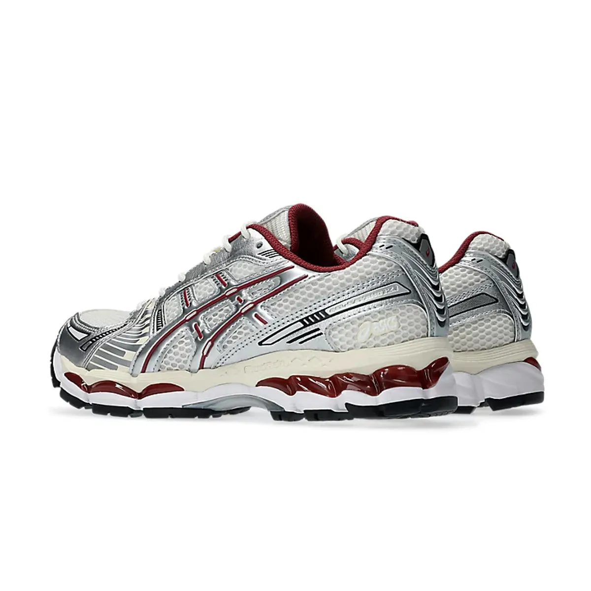 Gel-Kayano 12.1 'Cream Pure Silver' Peace Mood