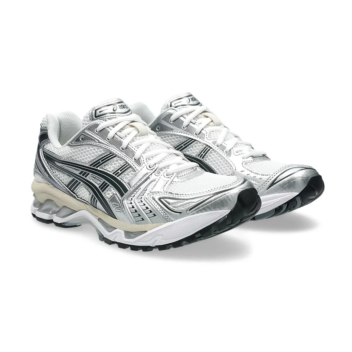 Gel-Kayano 14 'White Graphite Grey' Trail Strong Soft Move